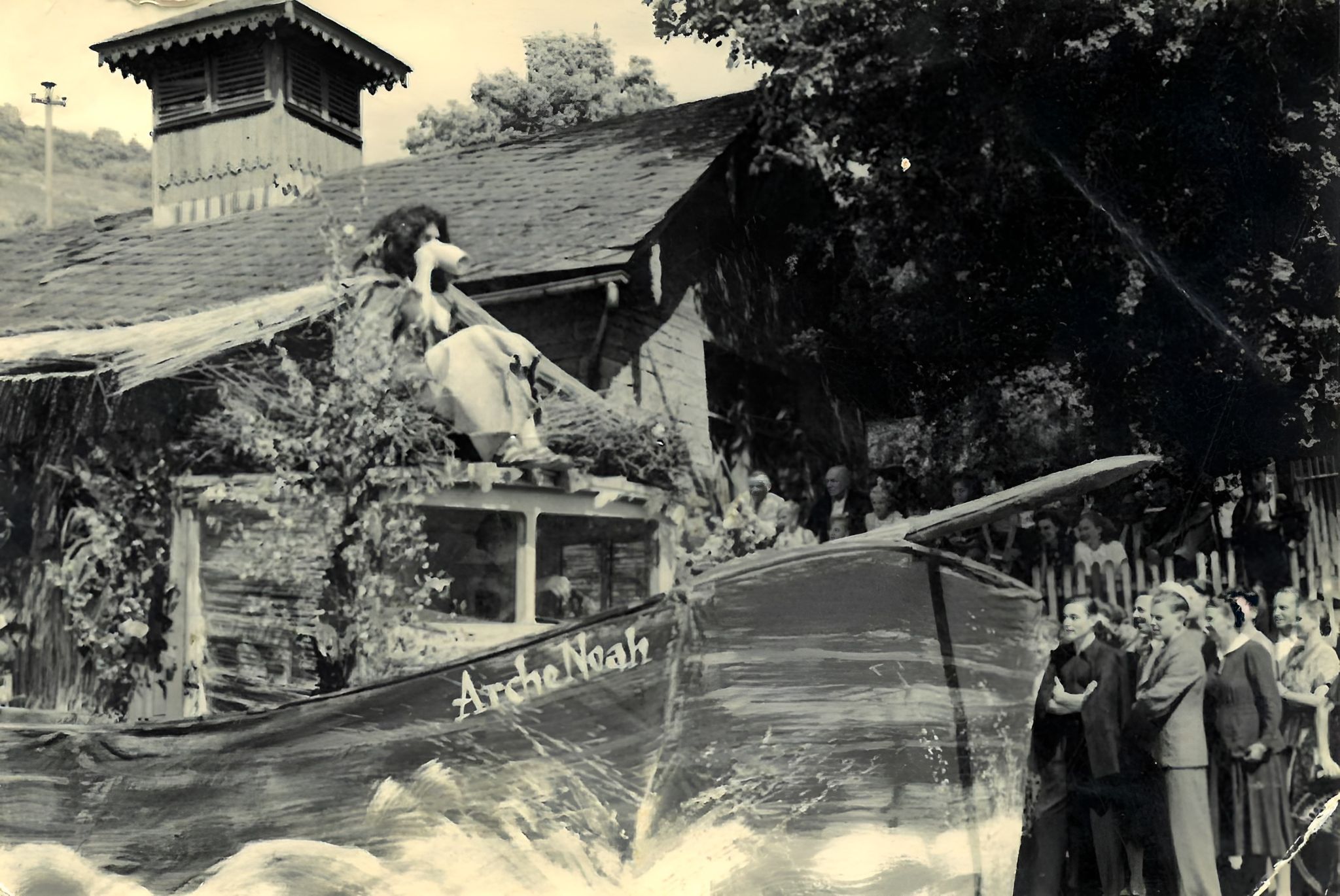 Festzug zum Klingenberger Winzerfest 1951
