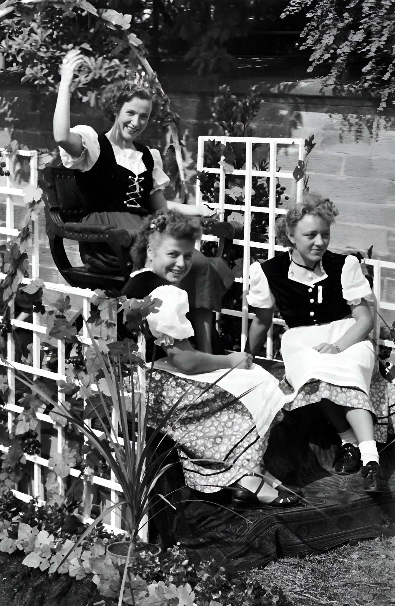 Beim Festzug 1952