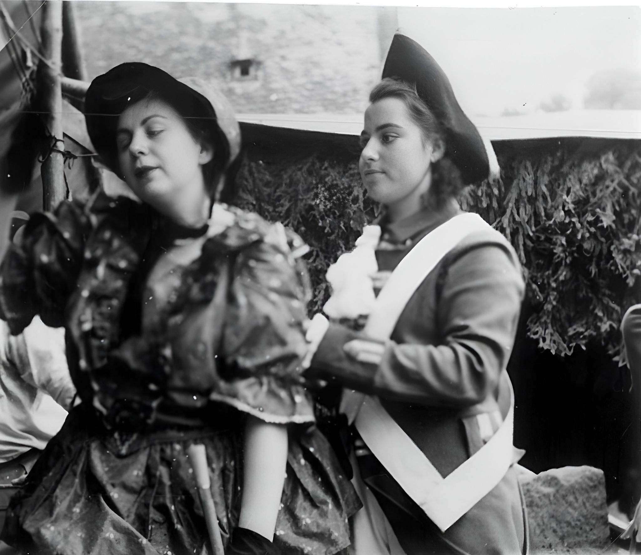 Winzerfest 1953 - Zwischenspiel die "Weinverteidigungsgenossenschaft"