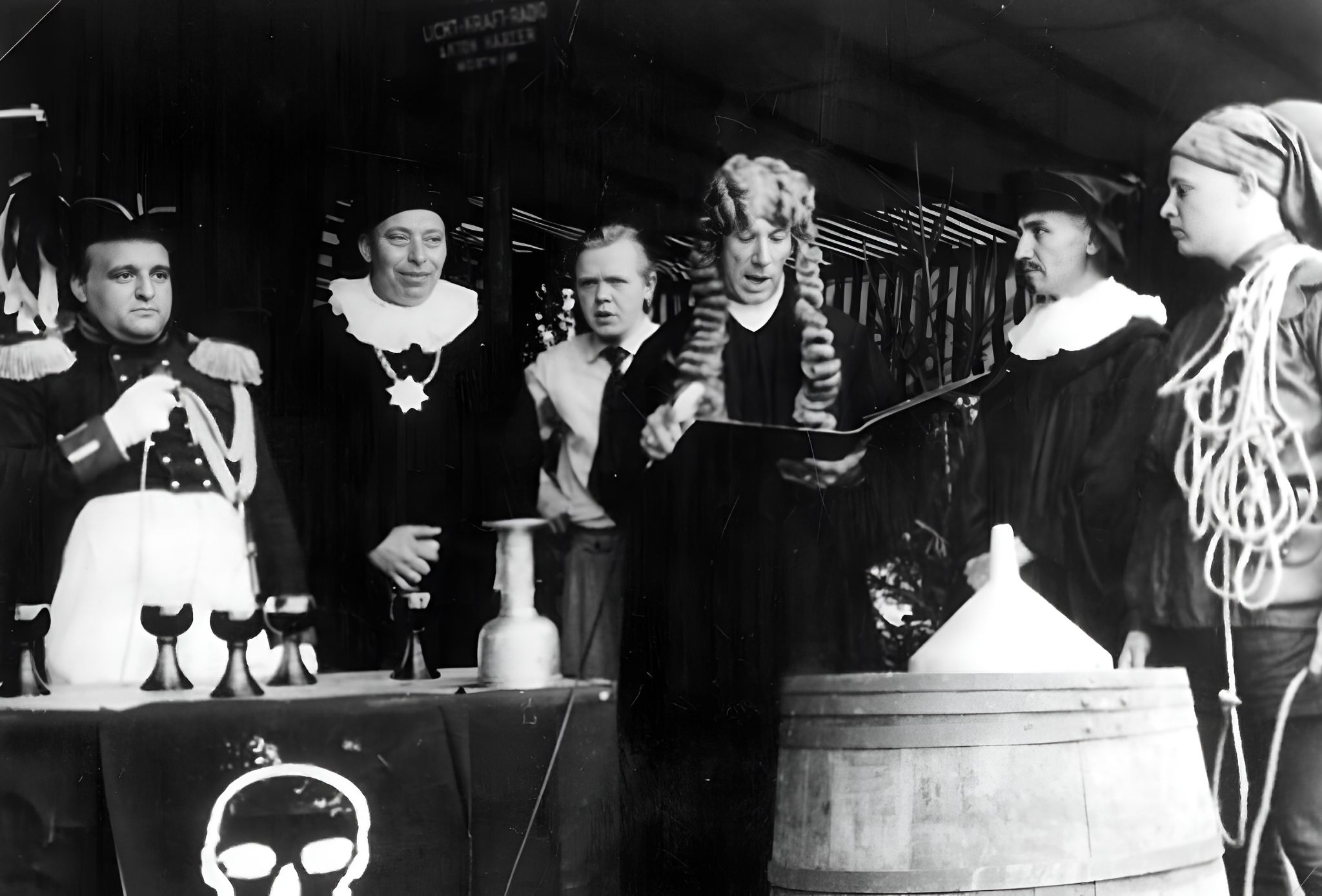 Winzerfest 1953 - Zwischenspiel die "Weinverteidigungsgenossenschaft"