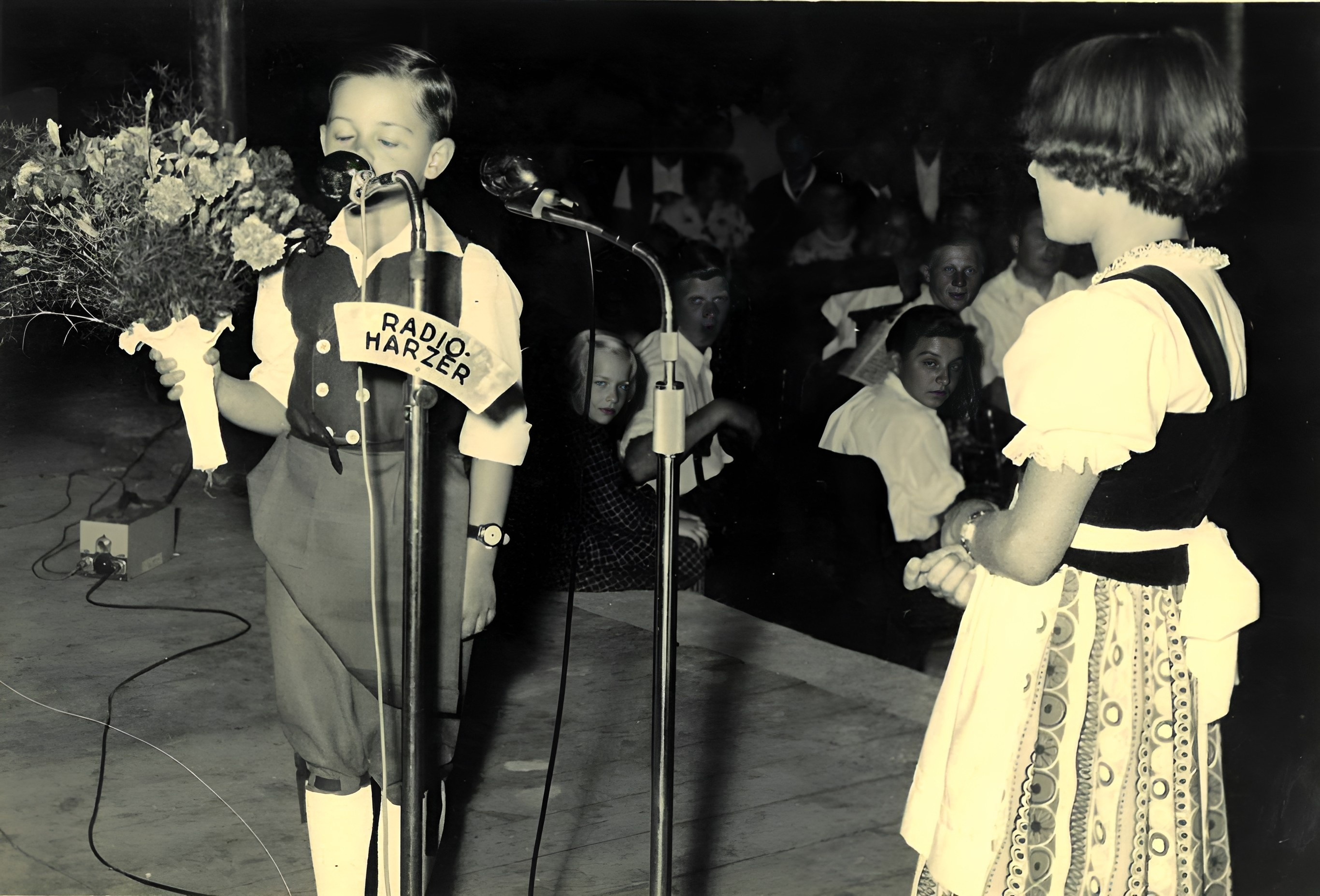 Während des Winzerfestes 1953