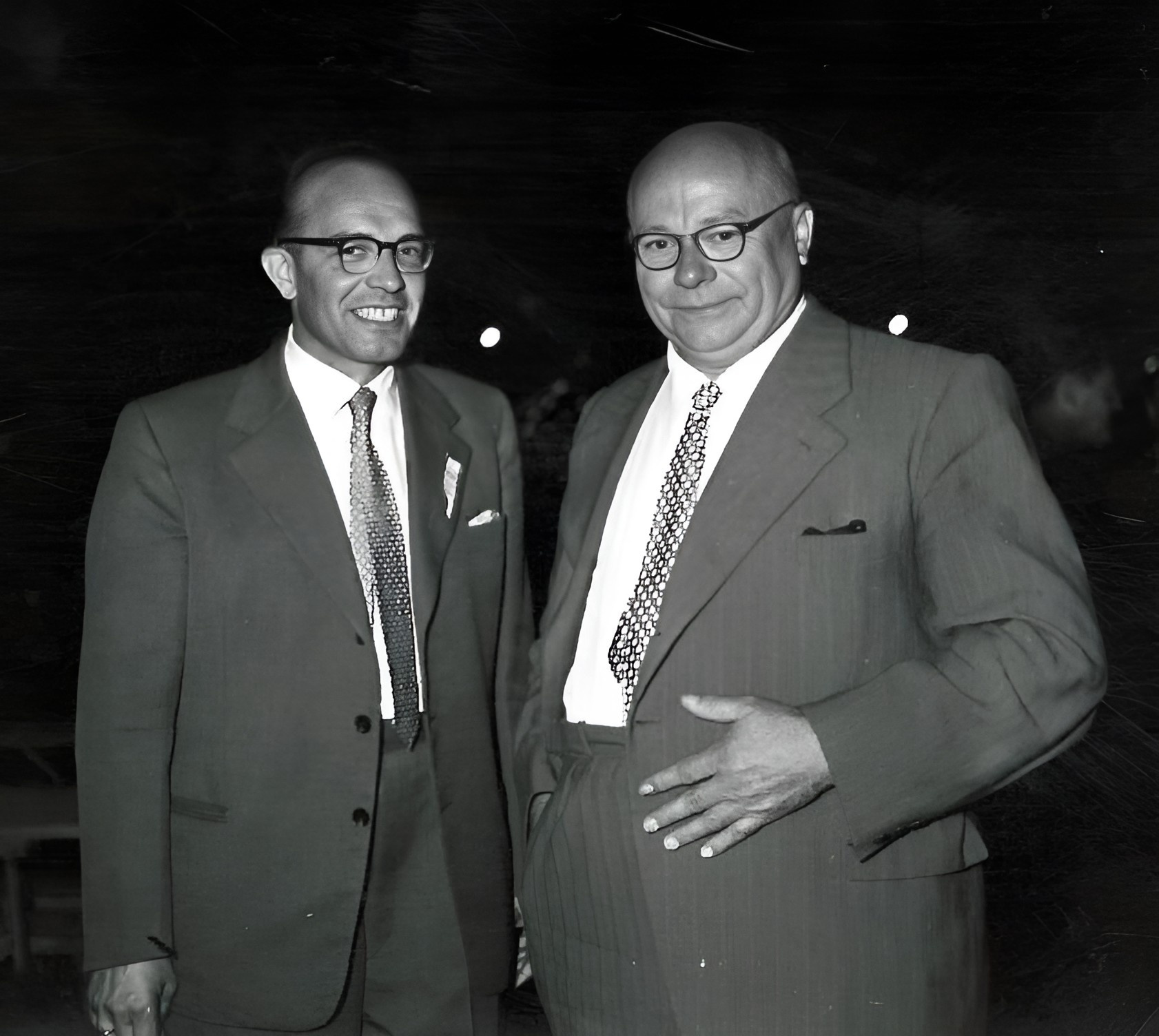 Beim Winzerfest 1957