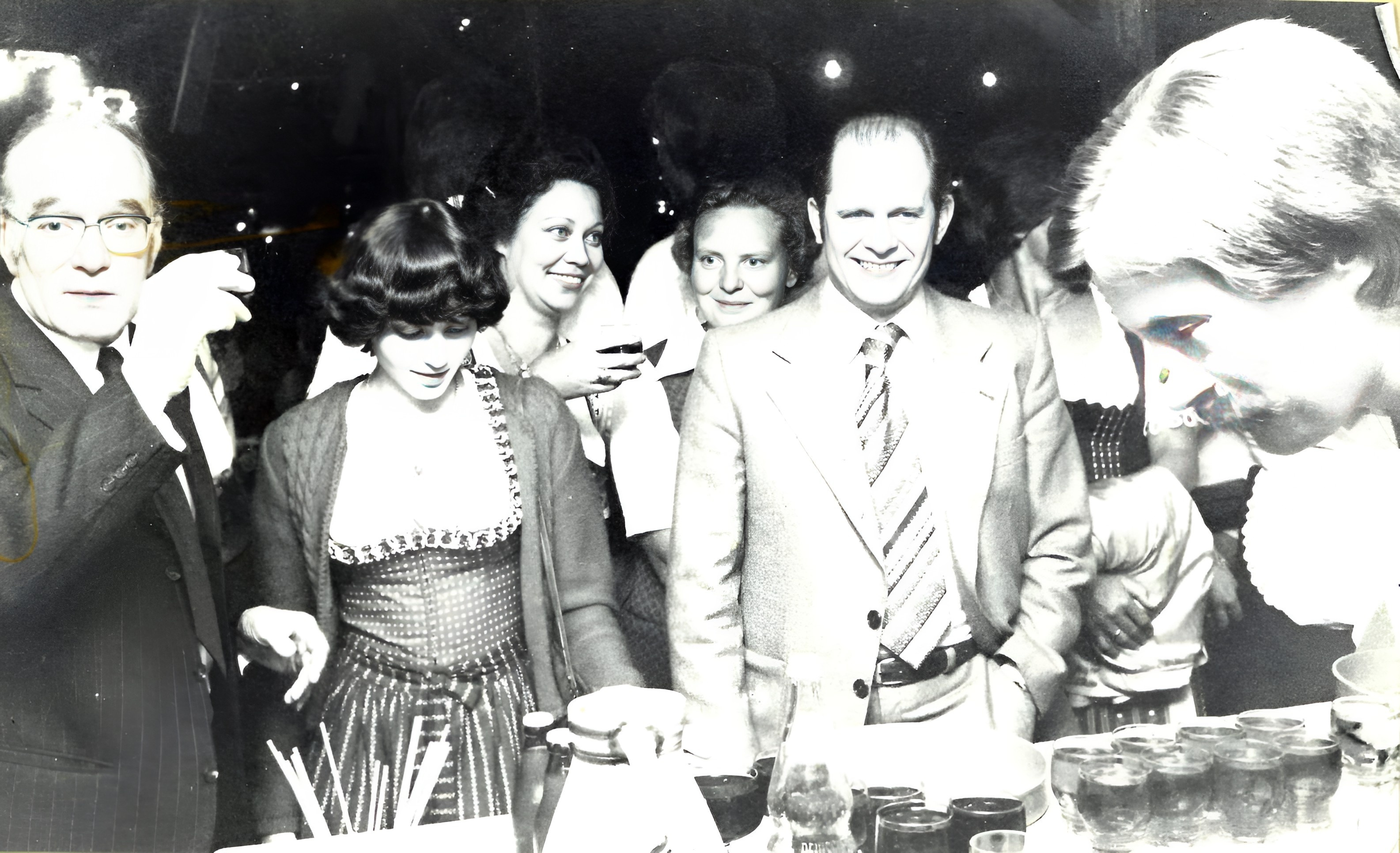 In der Weinlaube Gustav Henning 1977