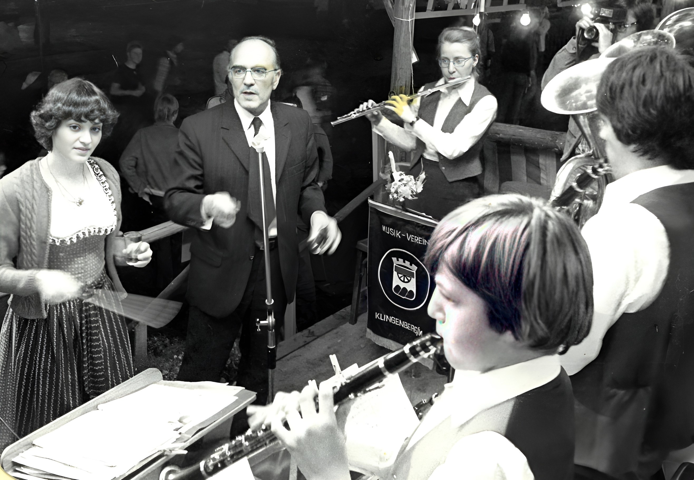 Auf dem Winzerfest 1977