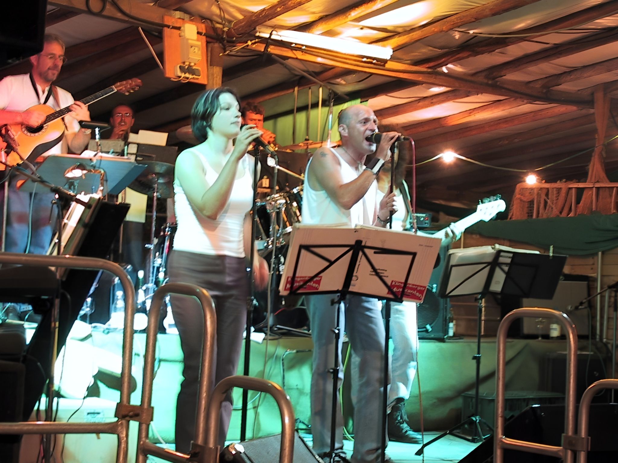 Die Klingenberger Musikanten in Aktion