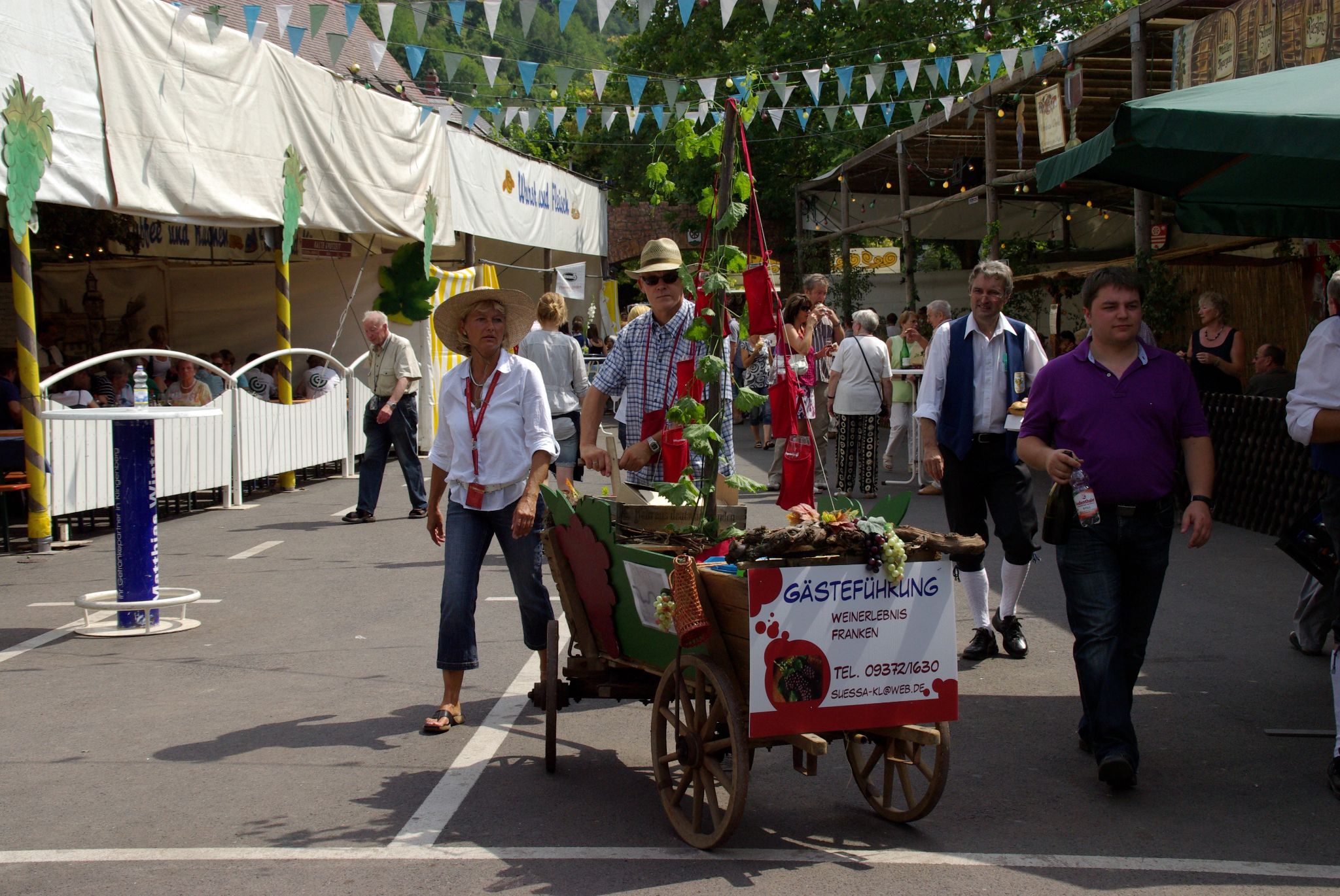 Winzerfesteröffnung und Krönung der Weinprinzessin Kathrin Ühlein