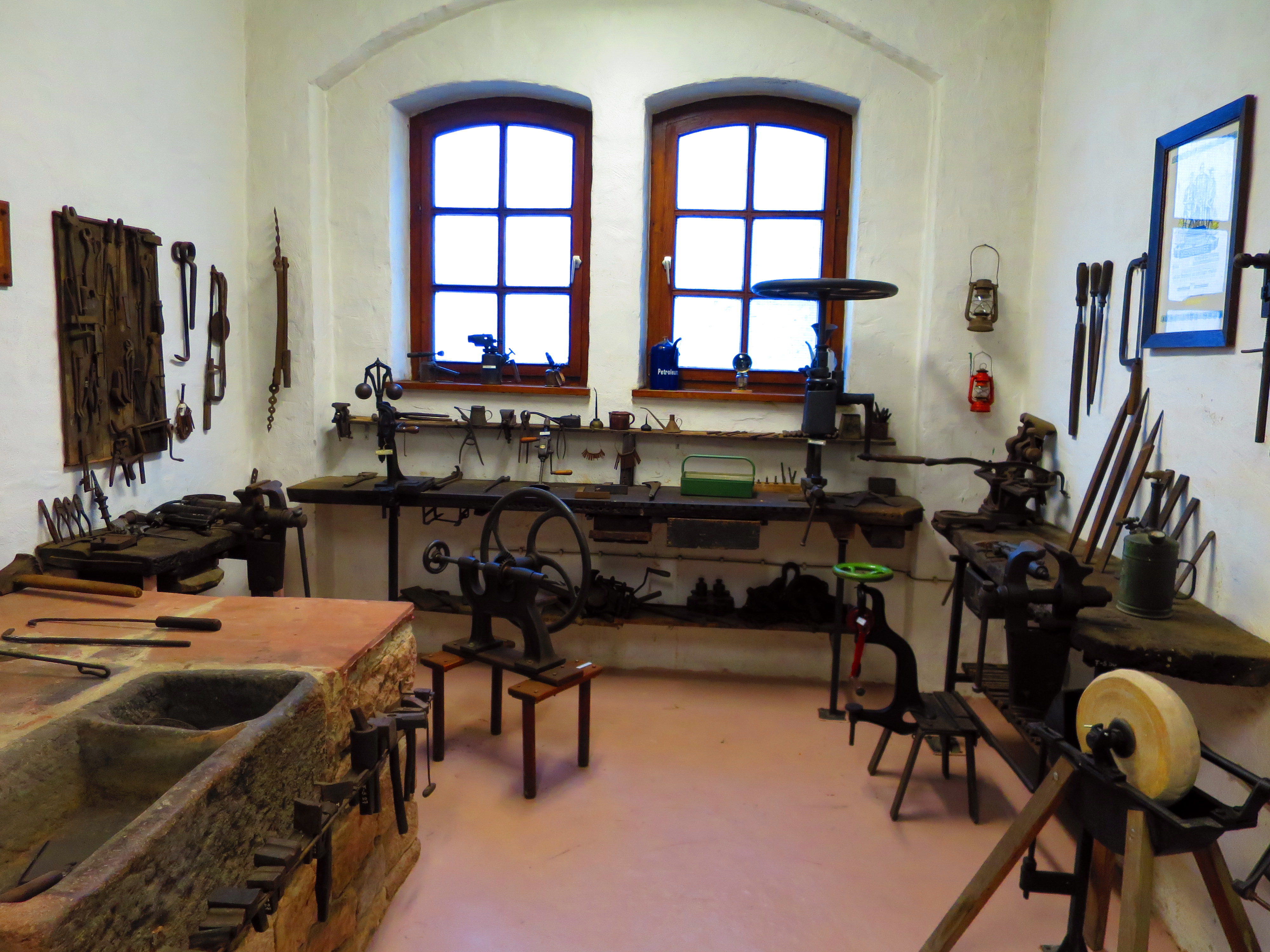 Die alte Dorfschmiede in Röllfeld im Weinbau- und Heimatmuseum