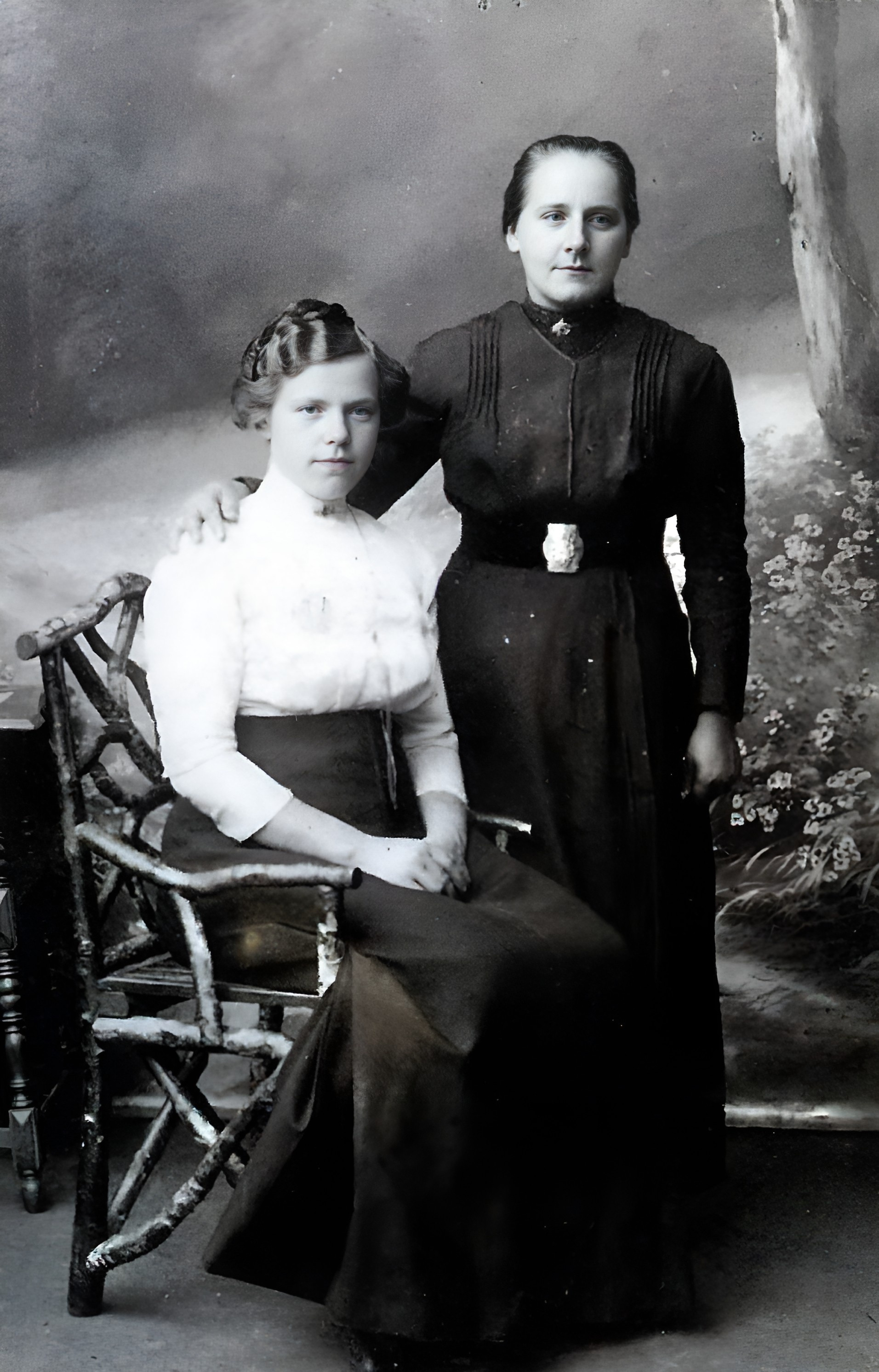 Mathilde und Luise Scholz