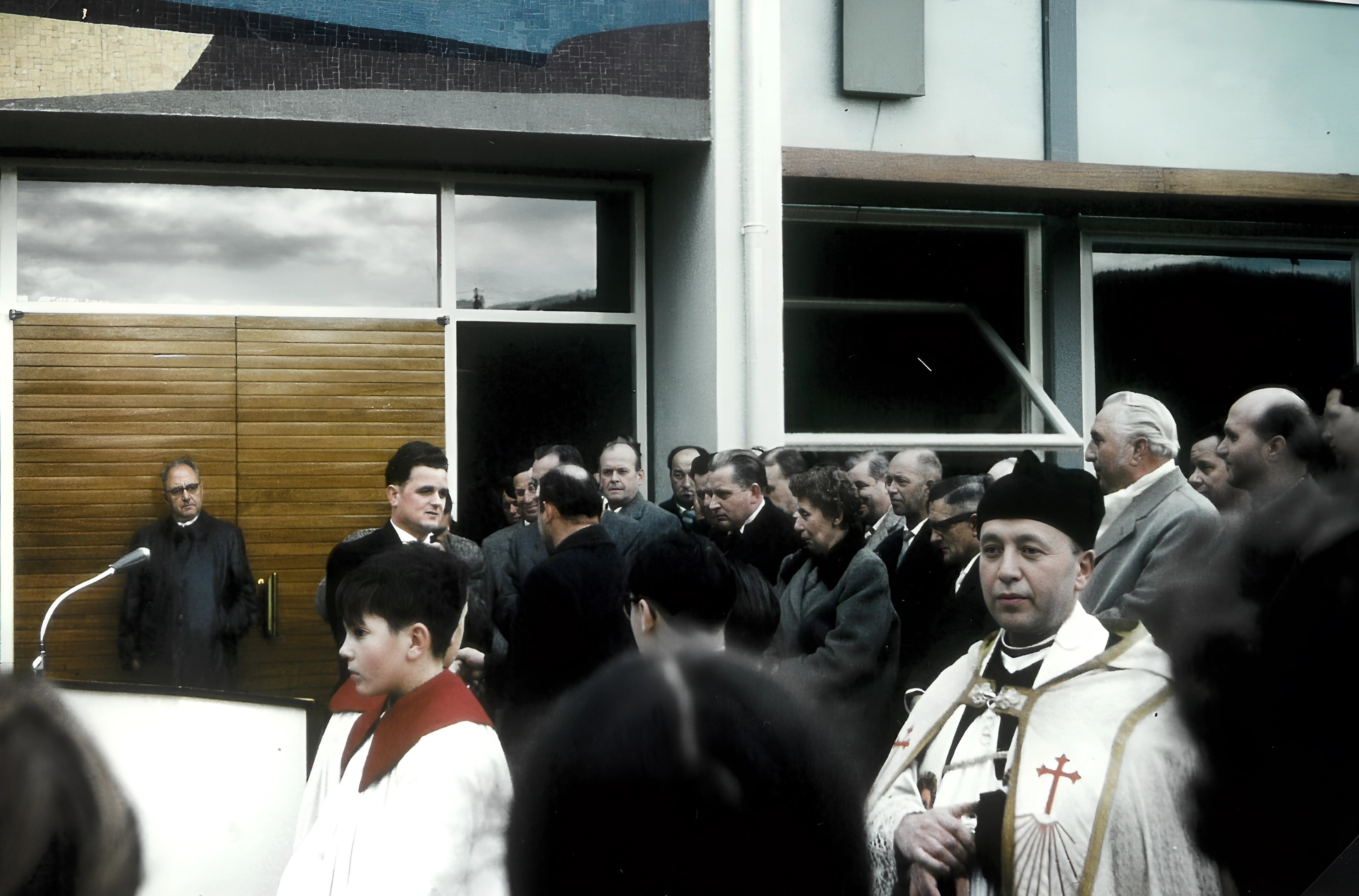 Einweihung des neuen Schulhauses