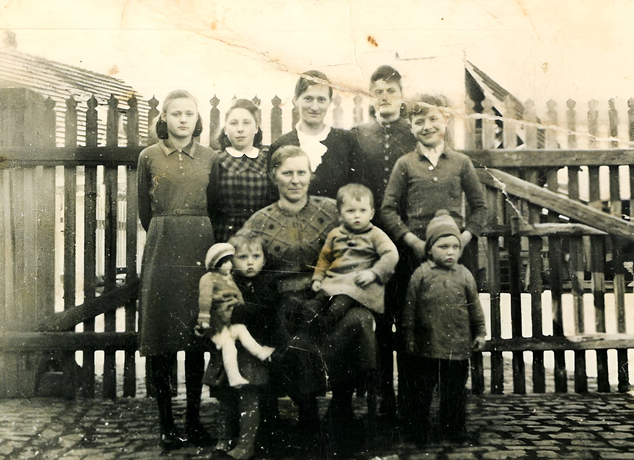 Gruppenfoto um 1941/42