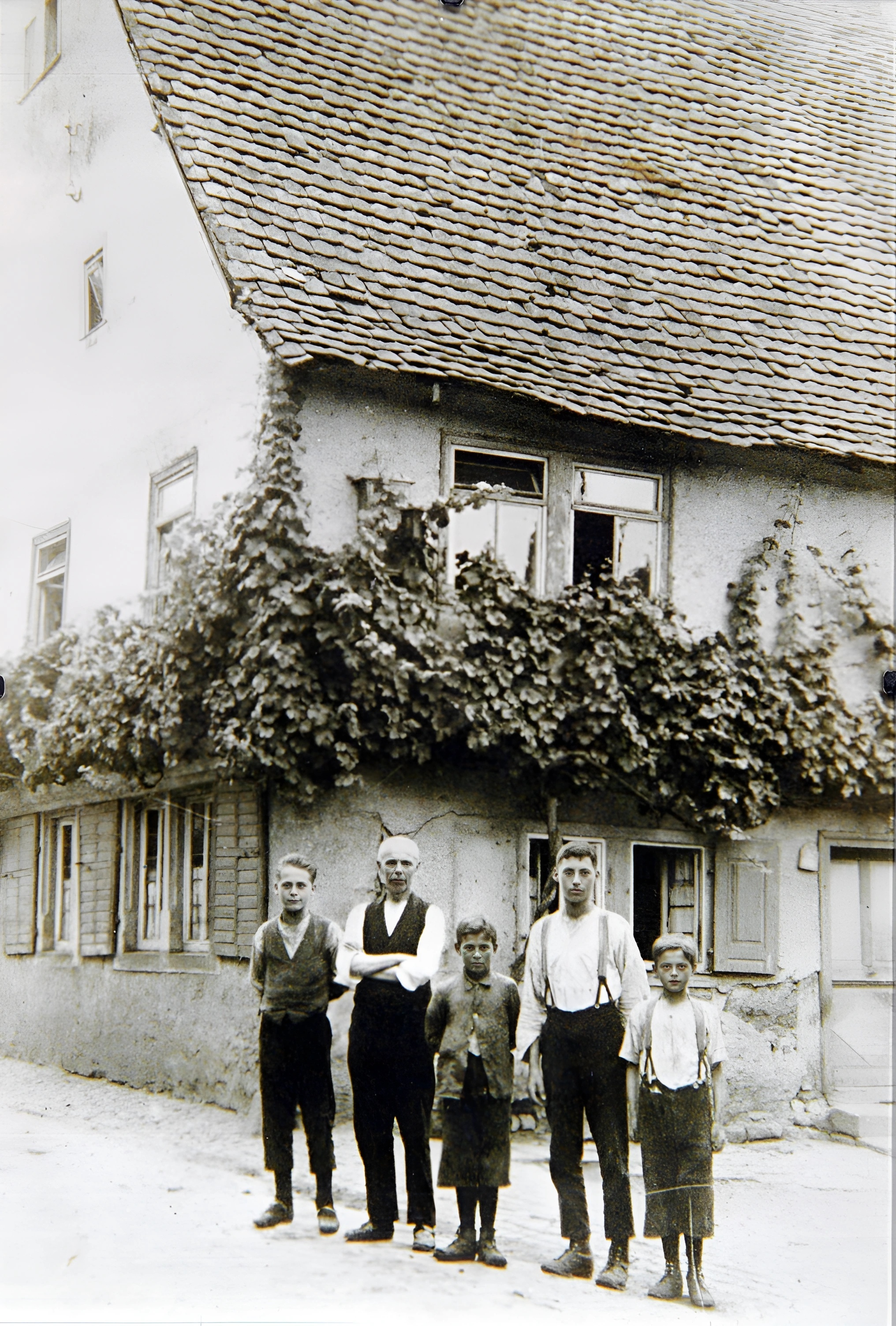 Der "Jakobschneider" vor der Himmeltaler Straße 7-9