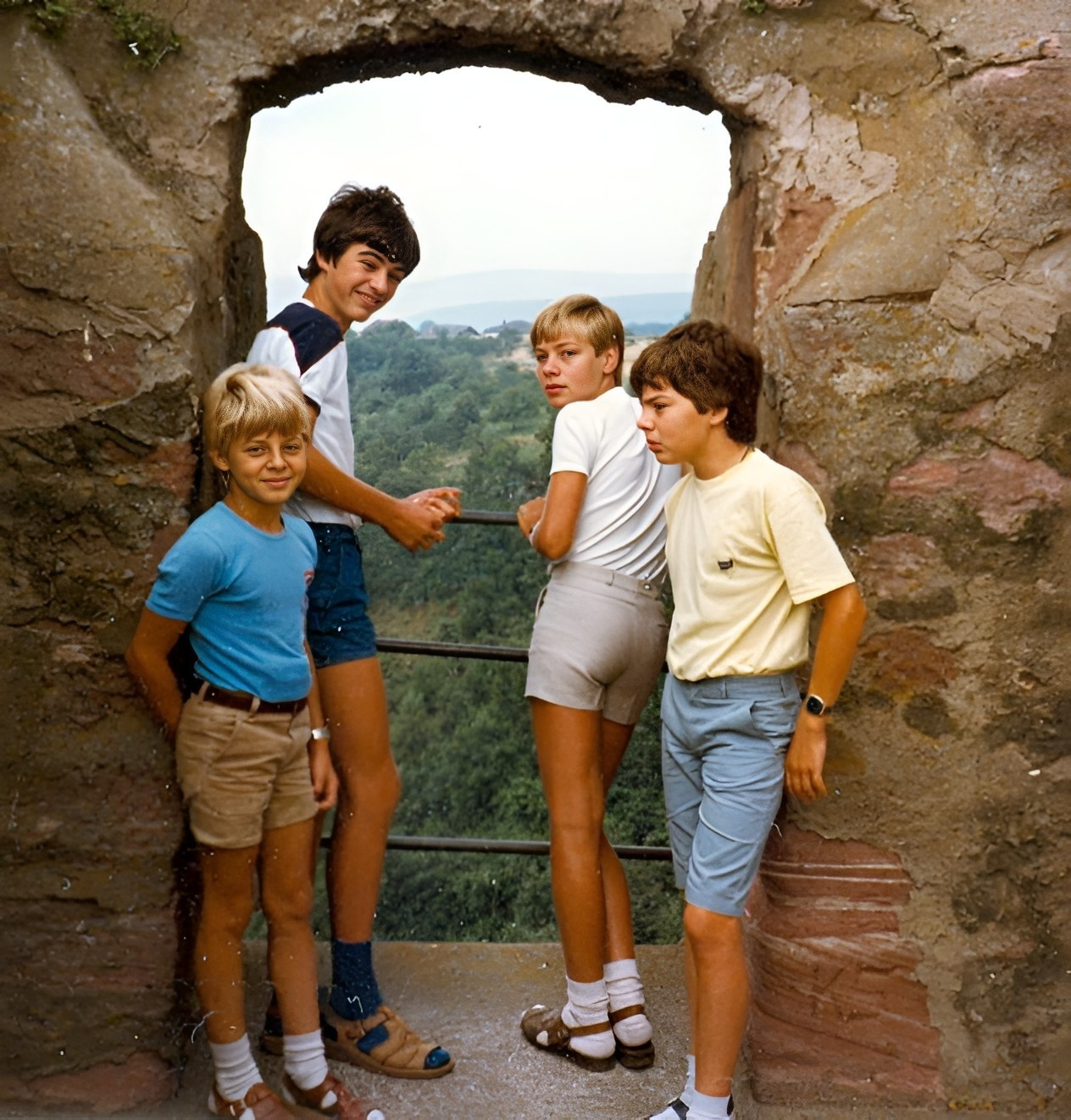 Ministrantenausflug nach Wertheim 1983