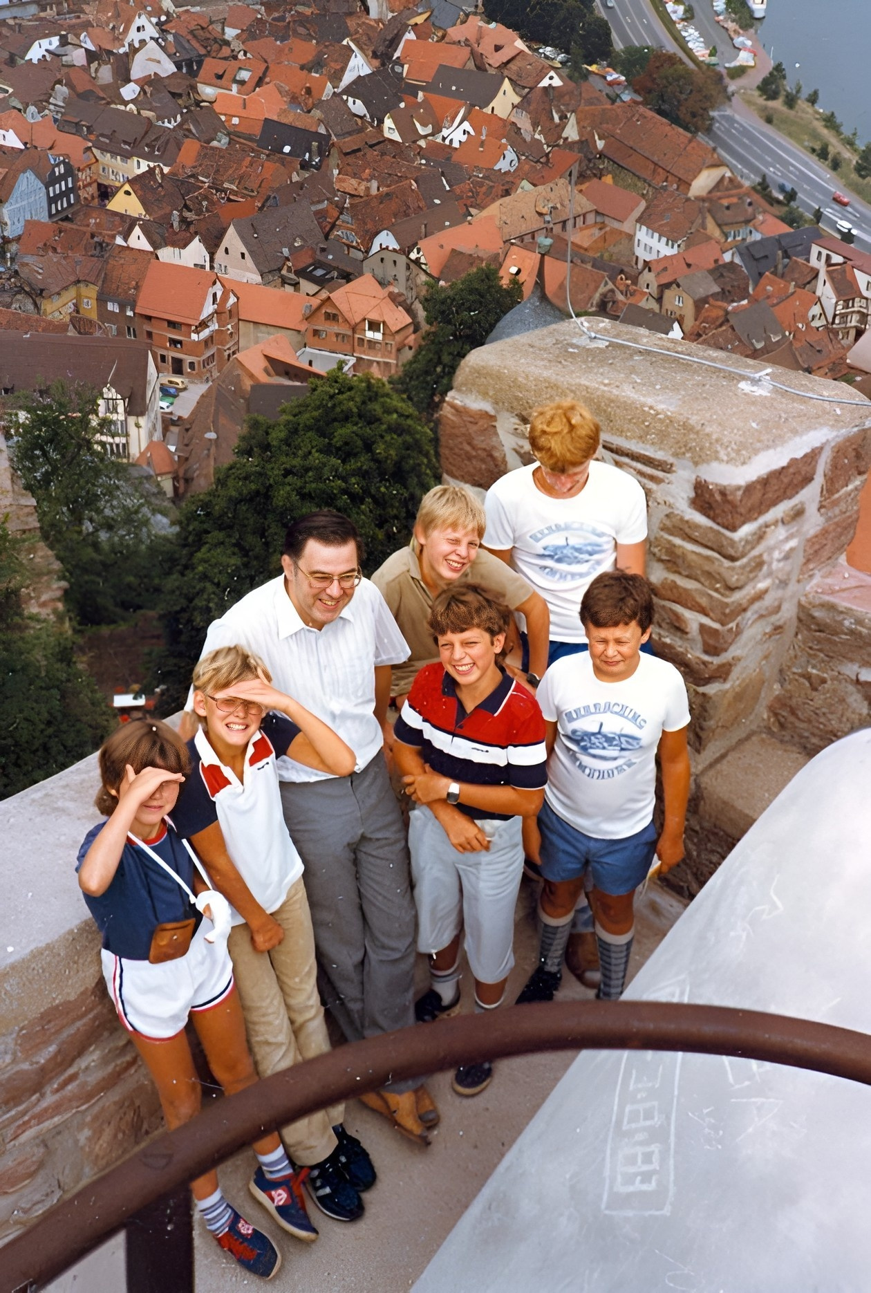 Ministrantenausflug nach Wertheim 1983