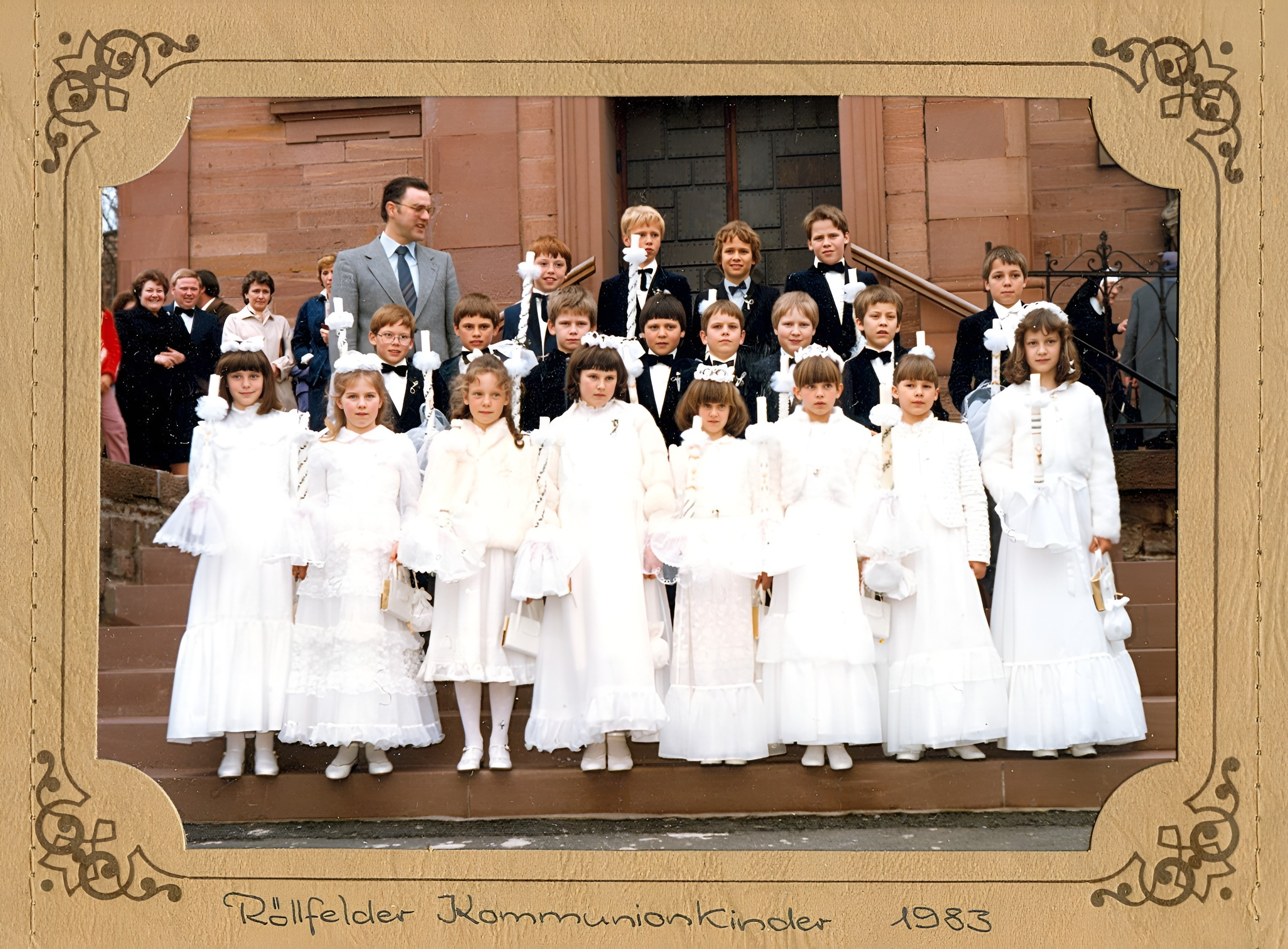 Gruppenfoto Erstkommunion 1983