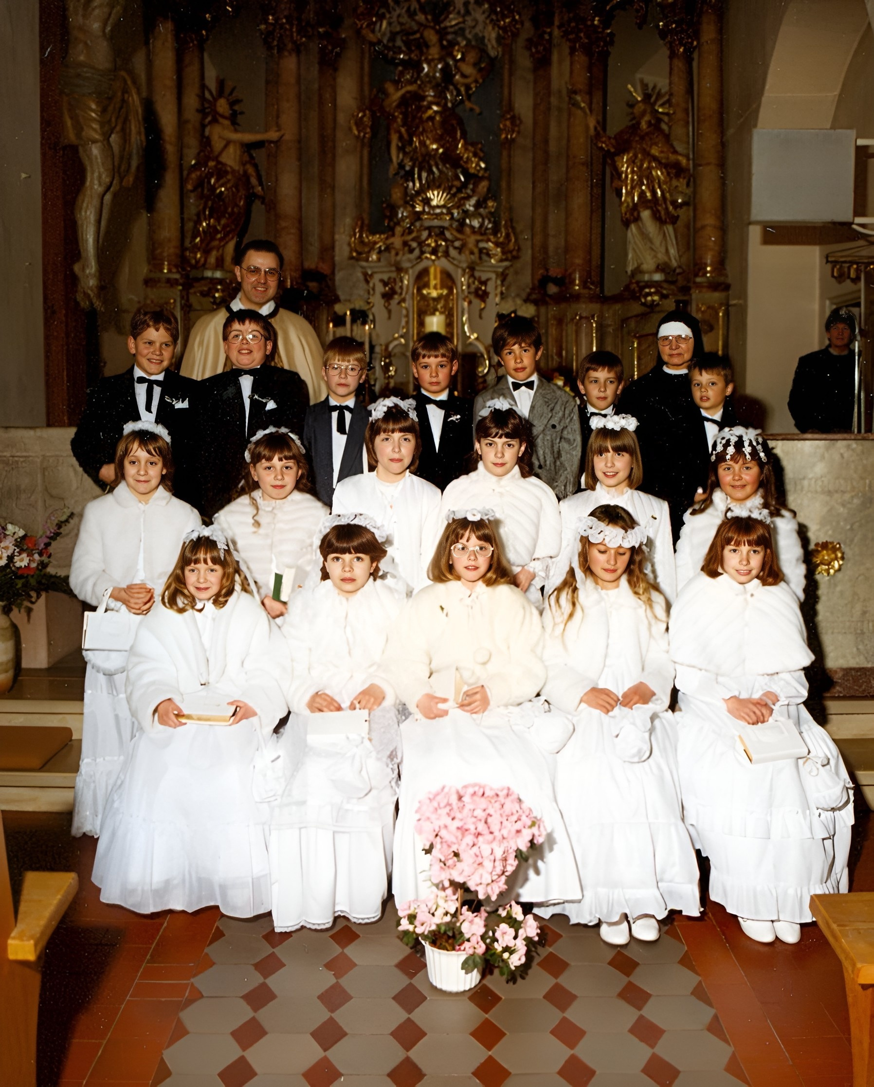 Gruppenfoto Erstkommunion 1986