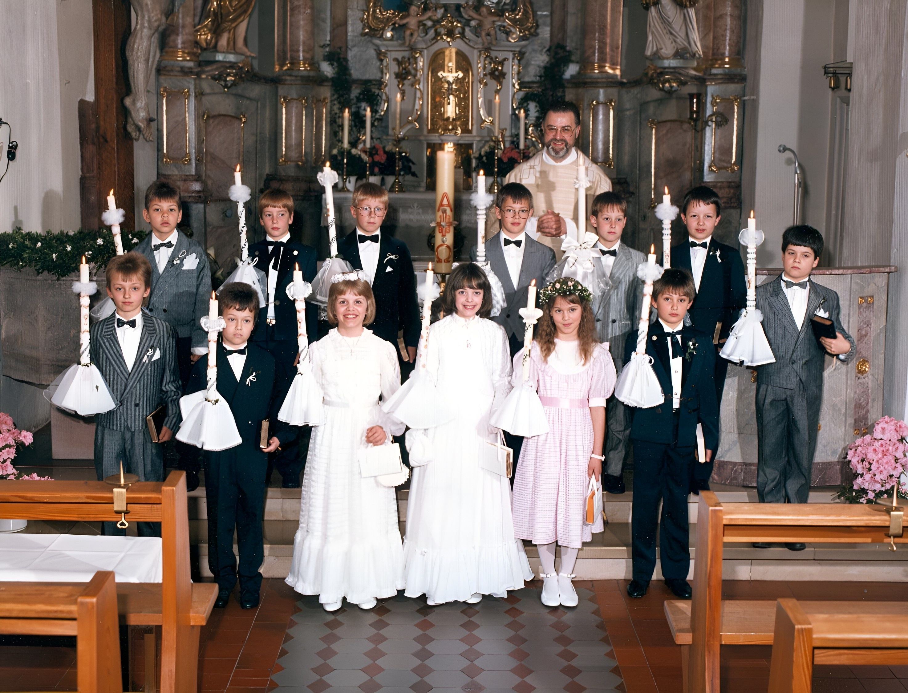 Gruppenfoto Erstkommunion 1988