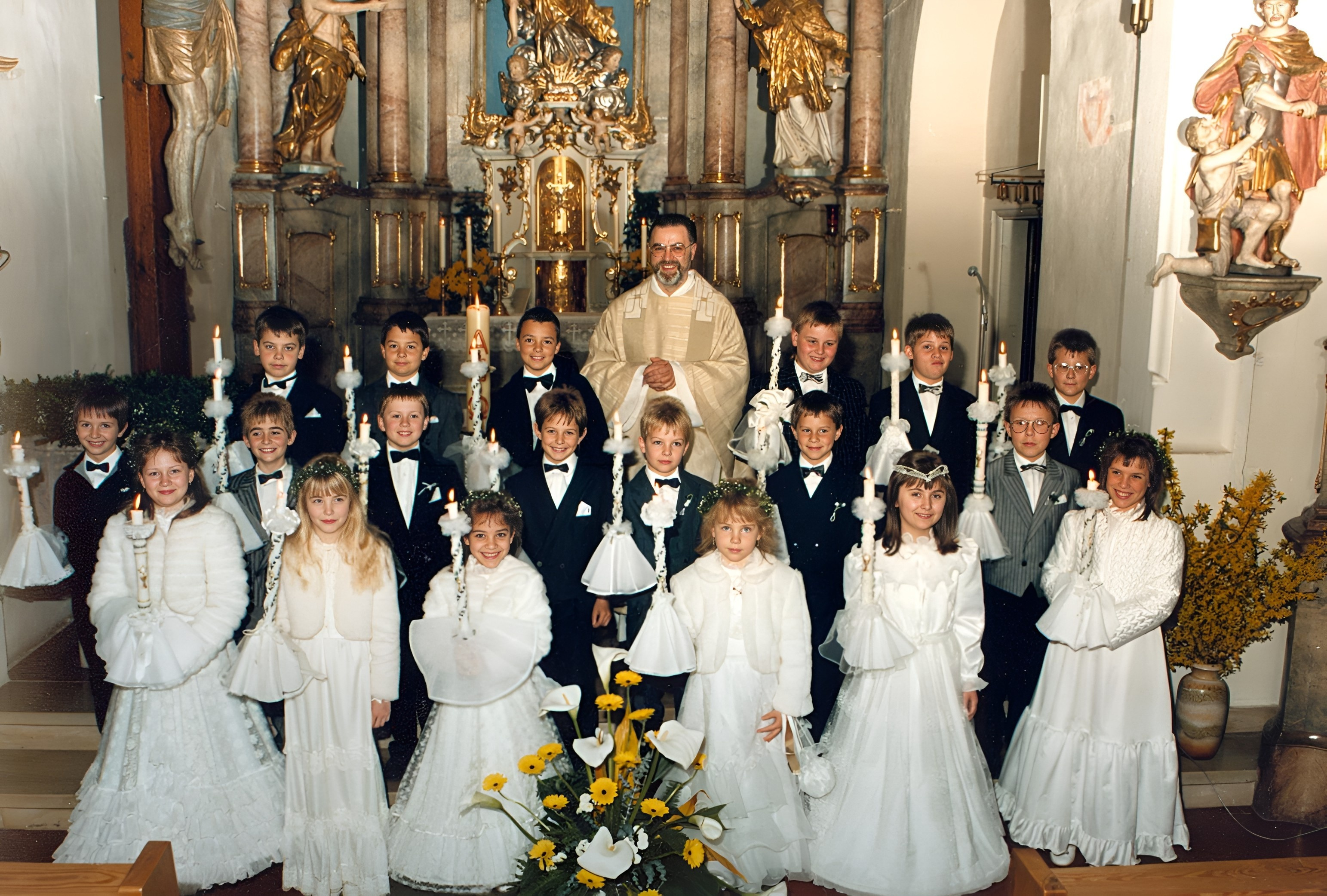 Gruppenfotos Erstkommunion