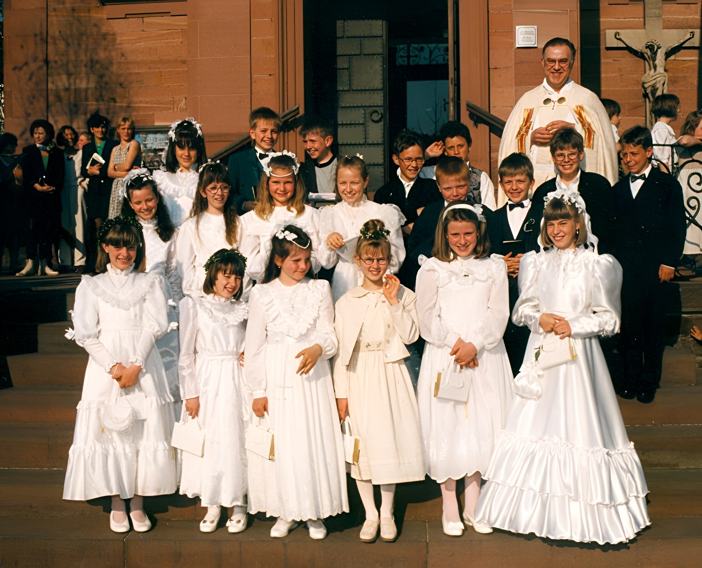 Gruppenfoto Erstkommunion 7