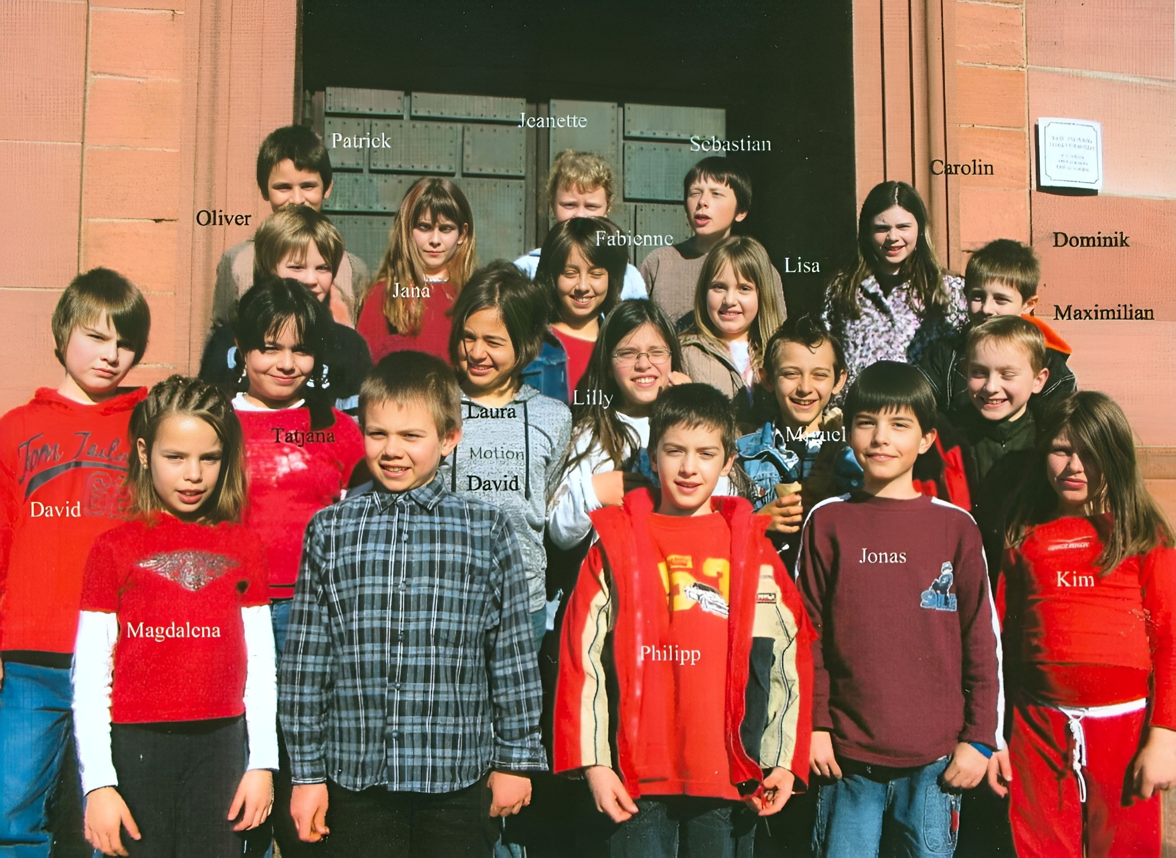 Gruppenfoto Erstkommunion 17