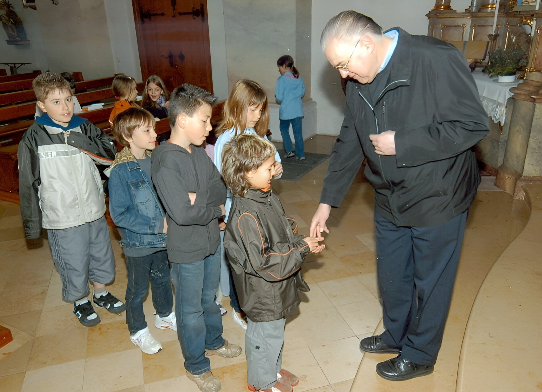 Gruppenfoto Erstkommunion 20