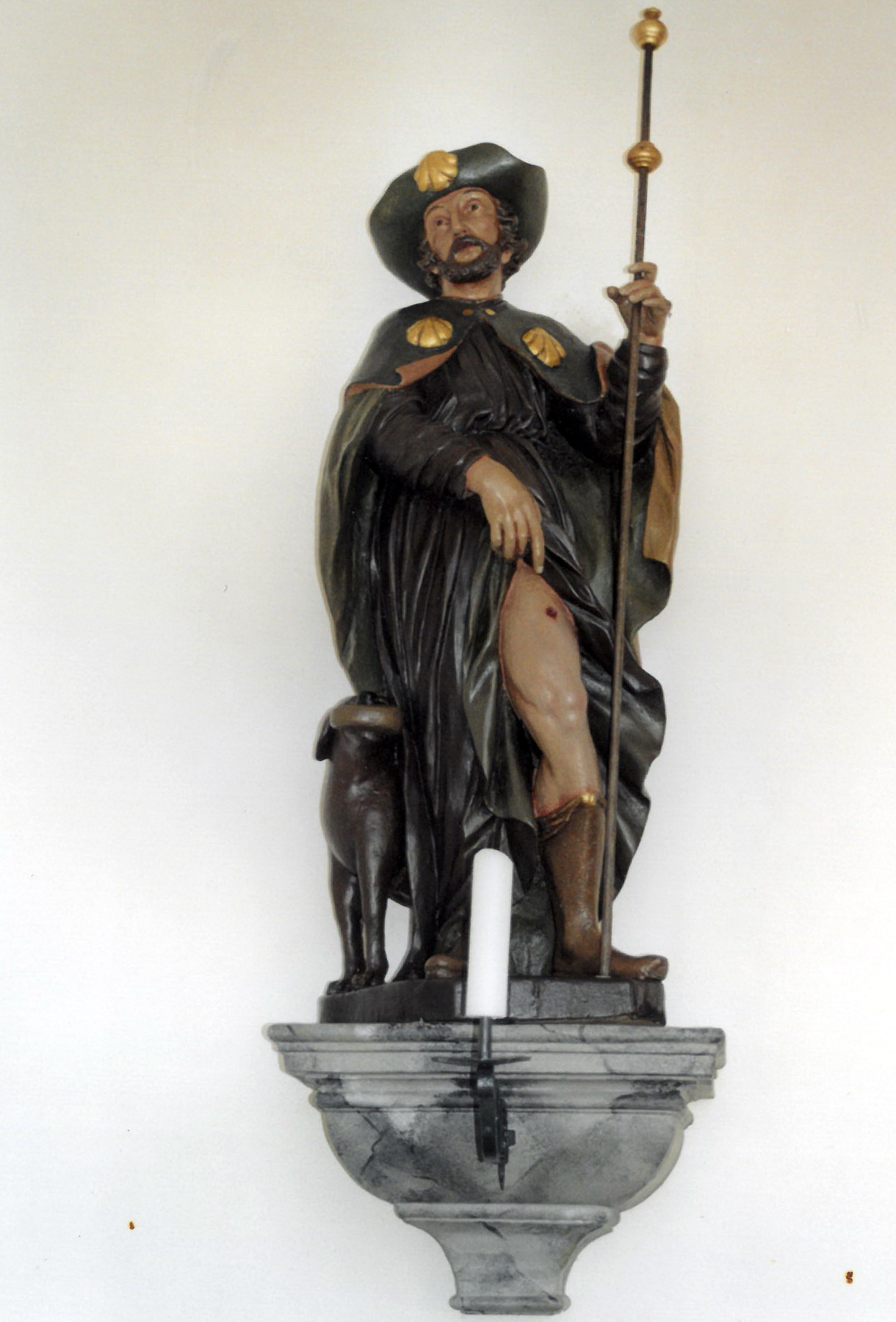 Figur des Hl. Rochus