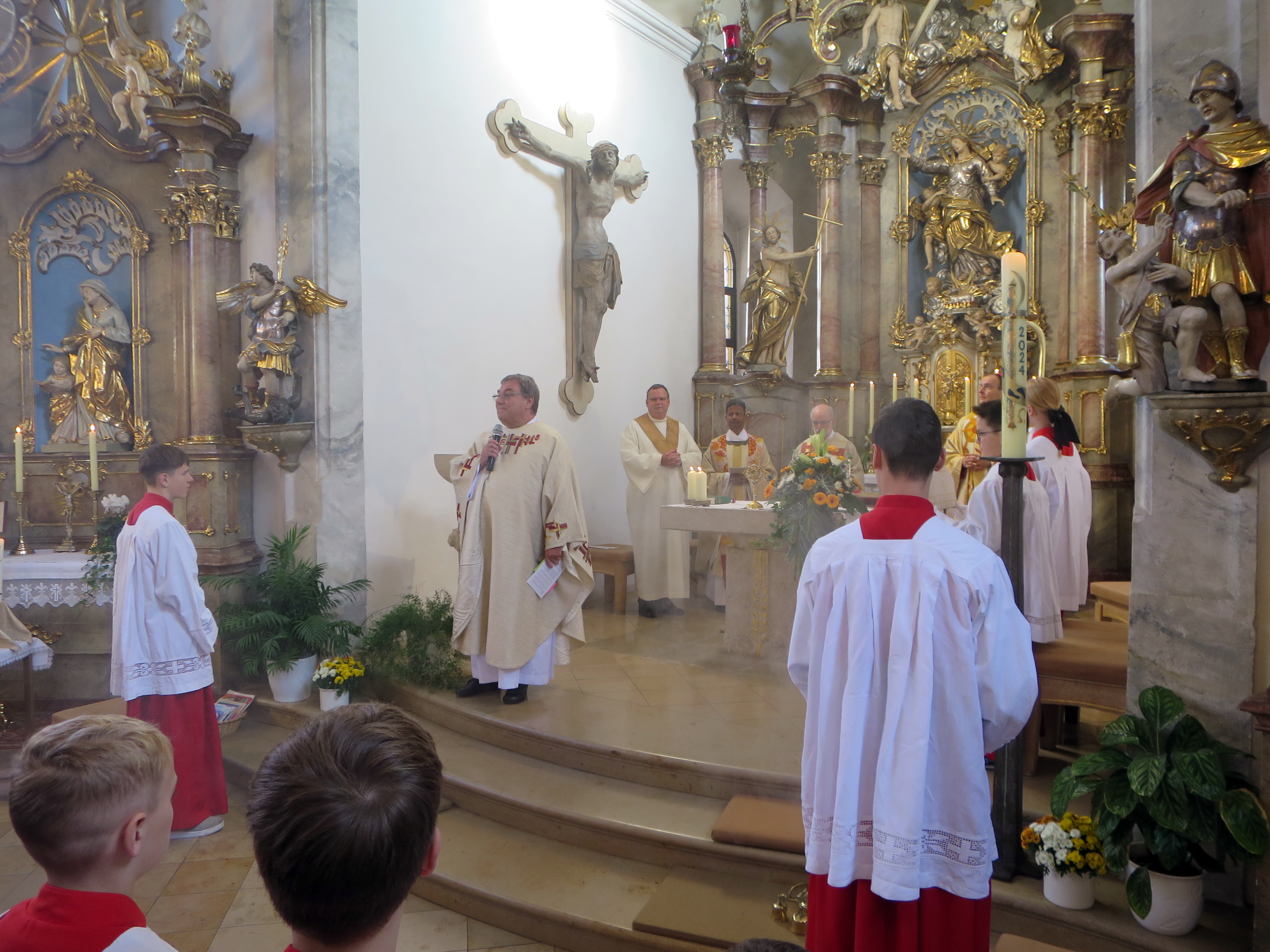 Festgottesdienst anlässlich des Jubiläums 400 Jahre Pfarrkirche Röllfeld