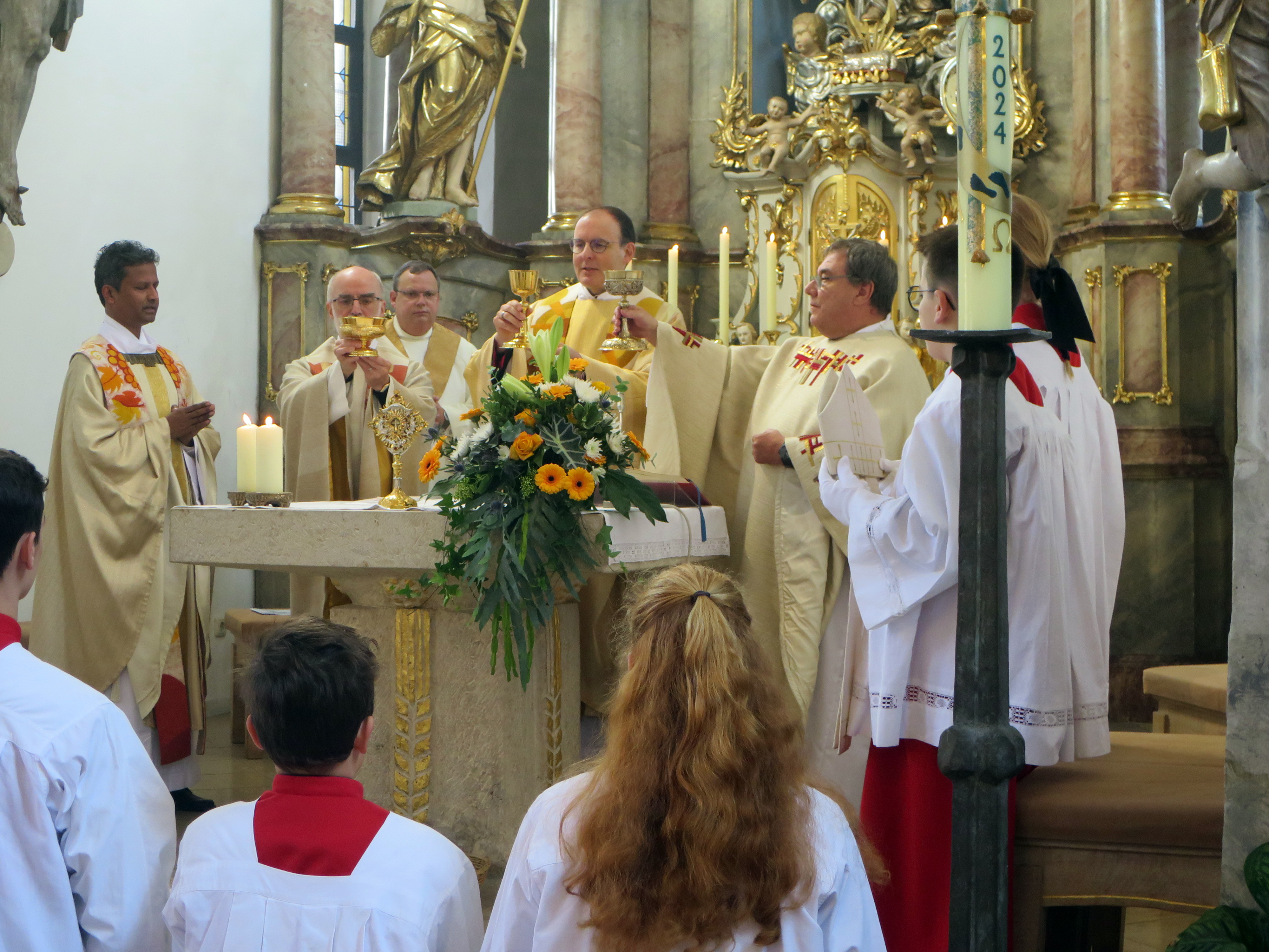 Festgottesdienst anlässlich des Jubiläums 400 Jahre Pfarrkirche Röllfeld