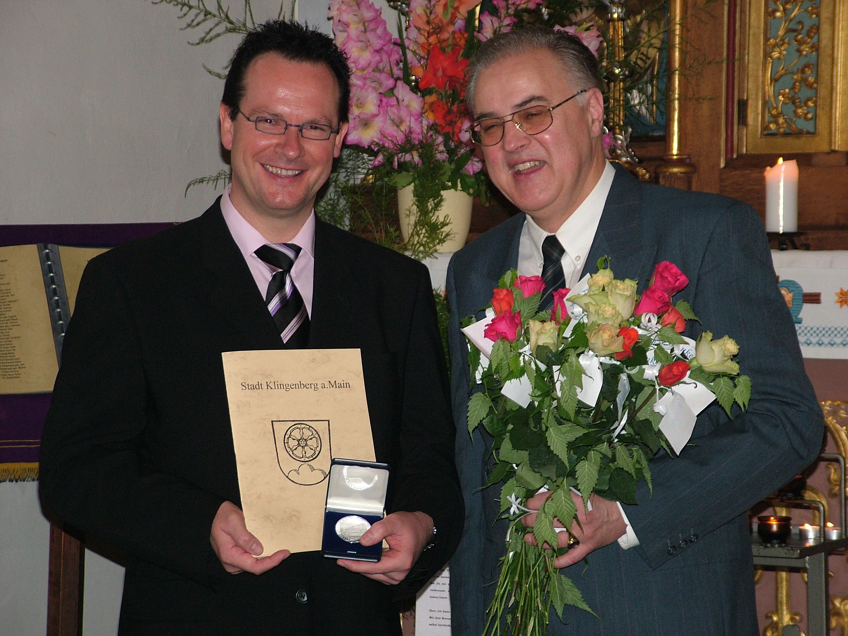 Pfarrer Dieter Feineis feiert seinen 60. Geburtstag