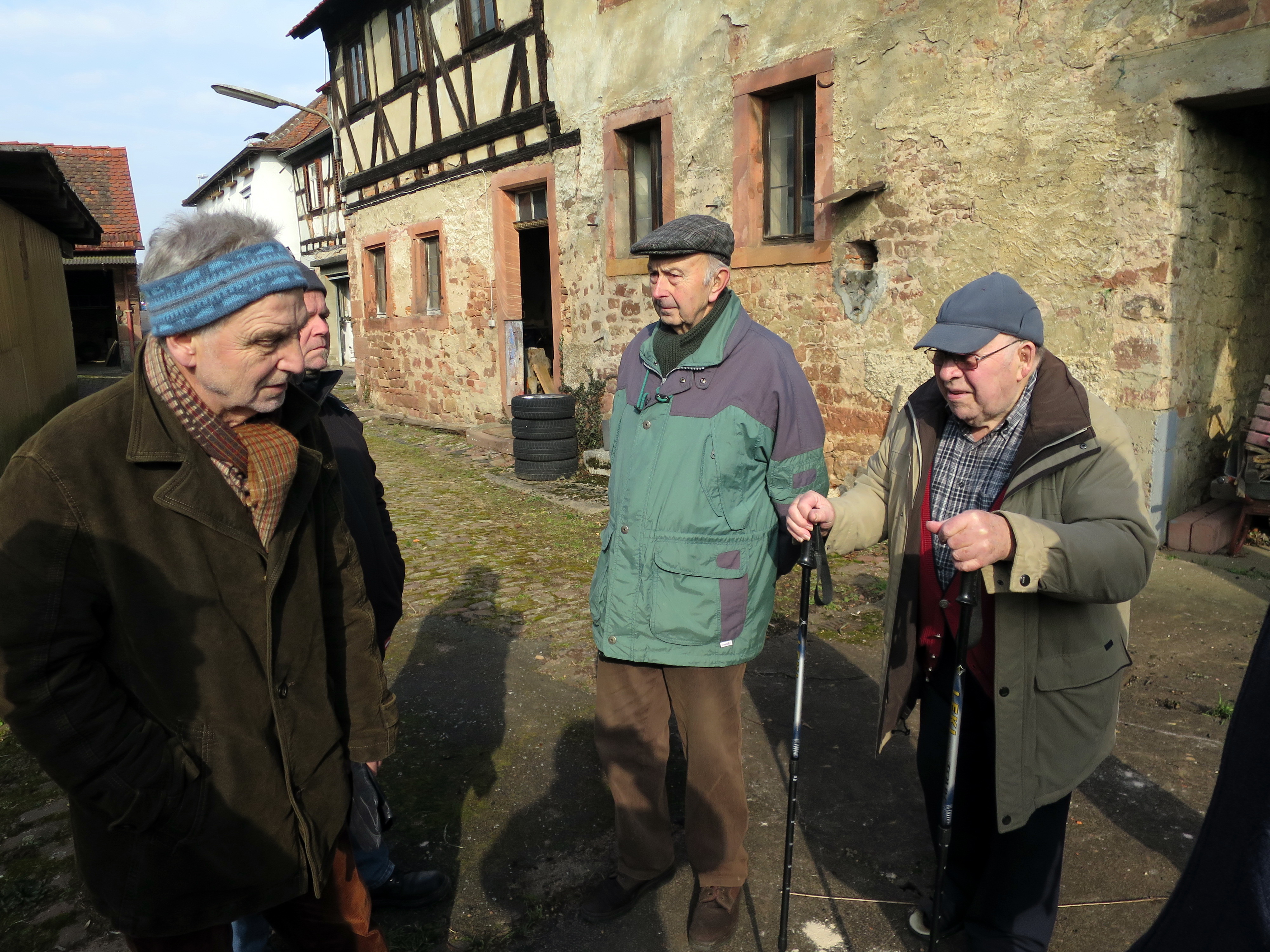 Albin Lüft erzählt aus früheren Zeiten