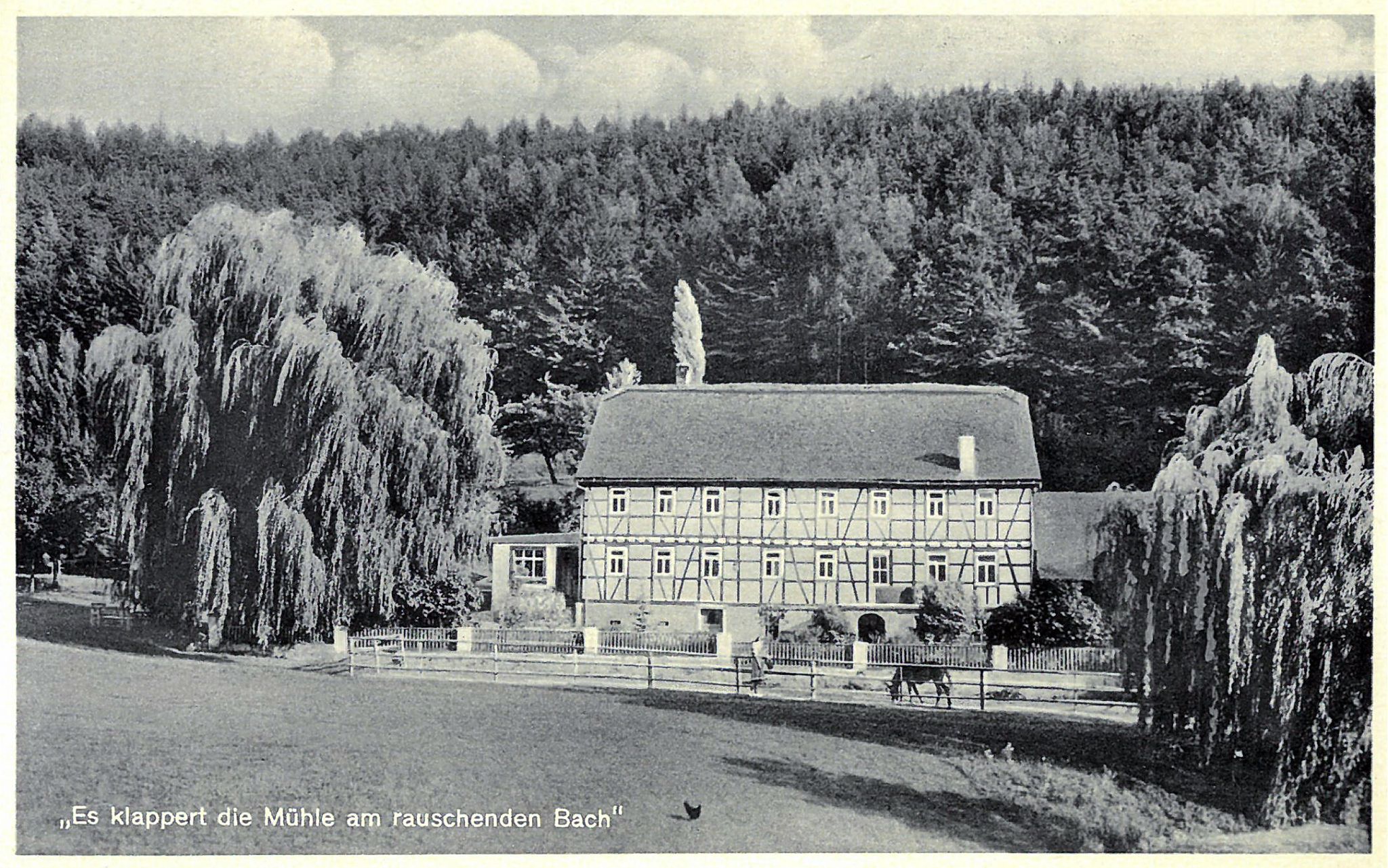 Ansichtskarte um 1951