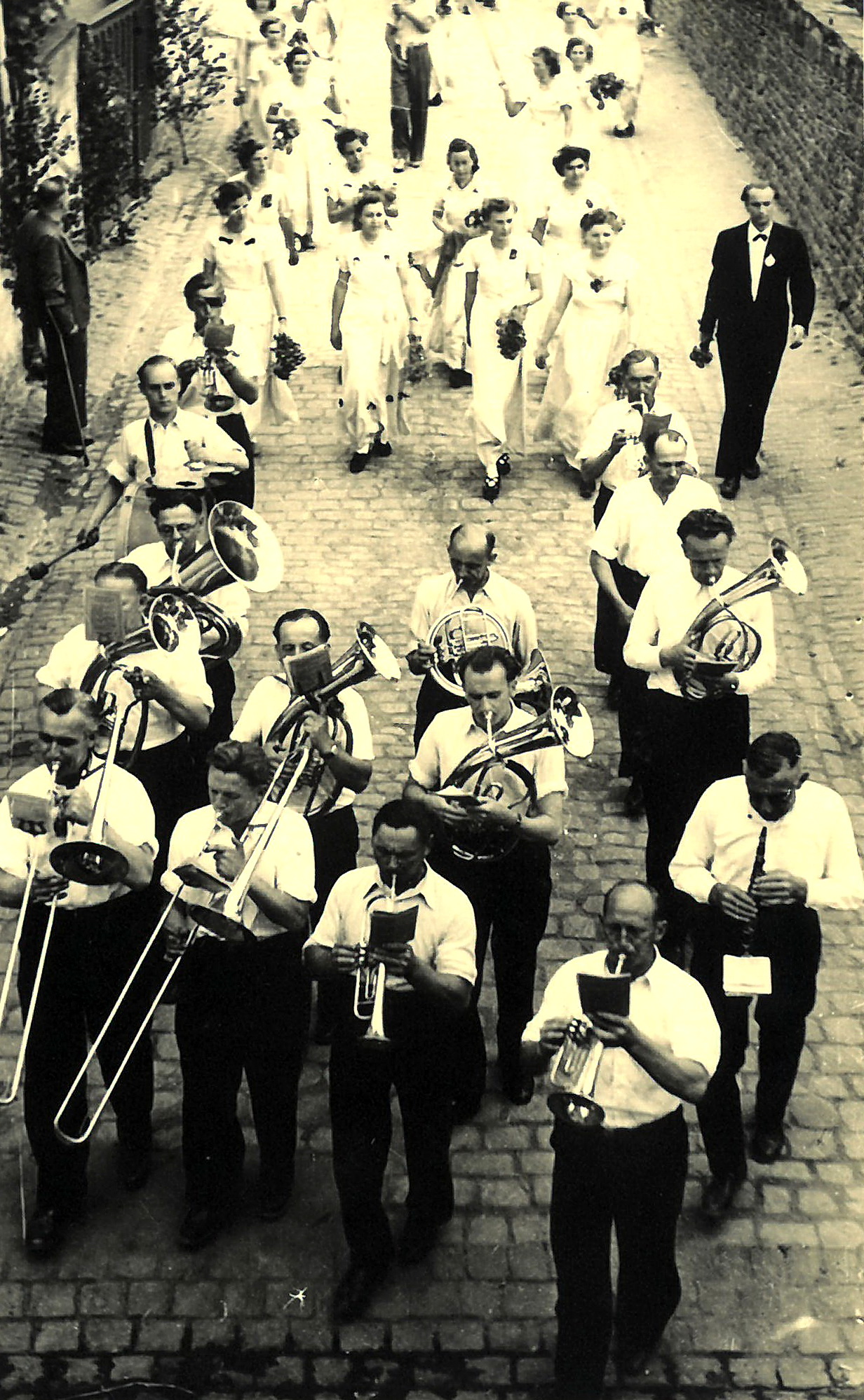 Festzug 1952: 60 Jahre Gesangverein Röllfeld