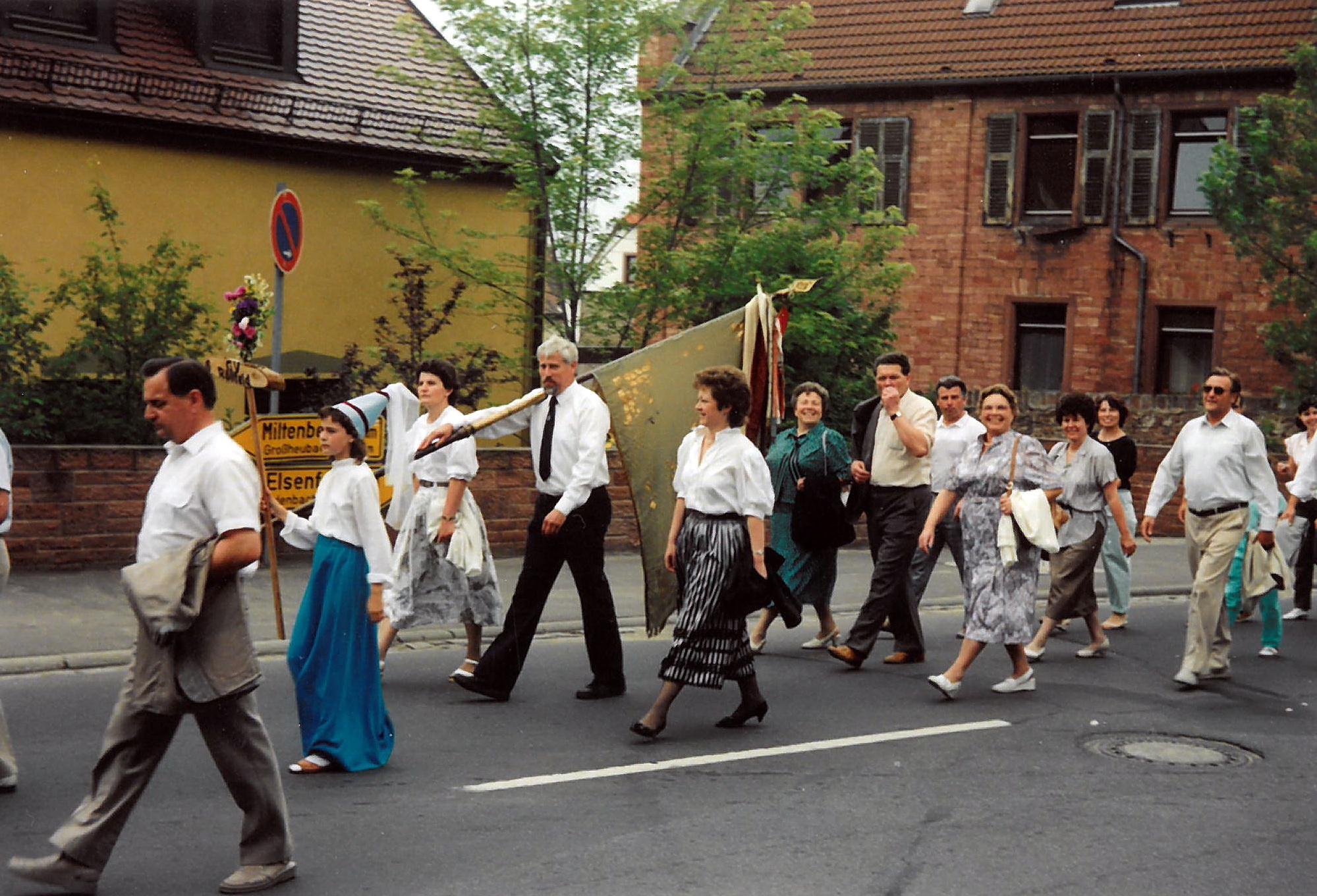 Teilnahme am Festzug 125 Jahre Gesangverein Klingenberg