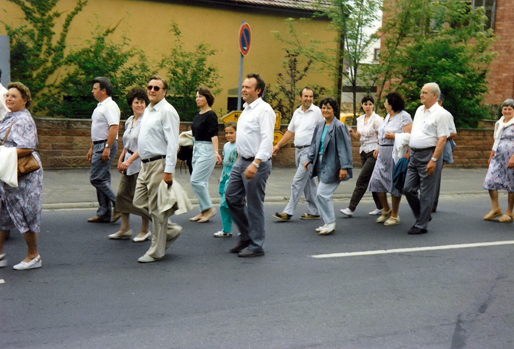 Teilnahme am Festzug 125 Jahre Gesangverein Klingenberg