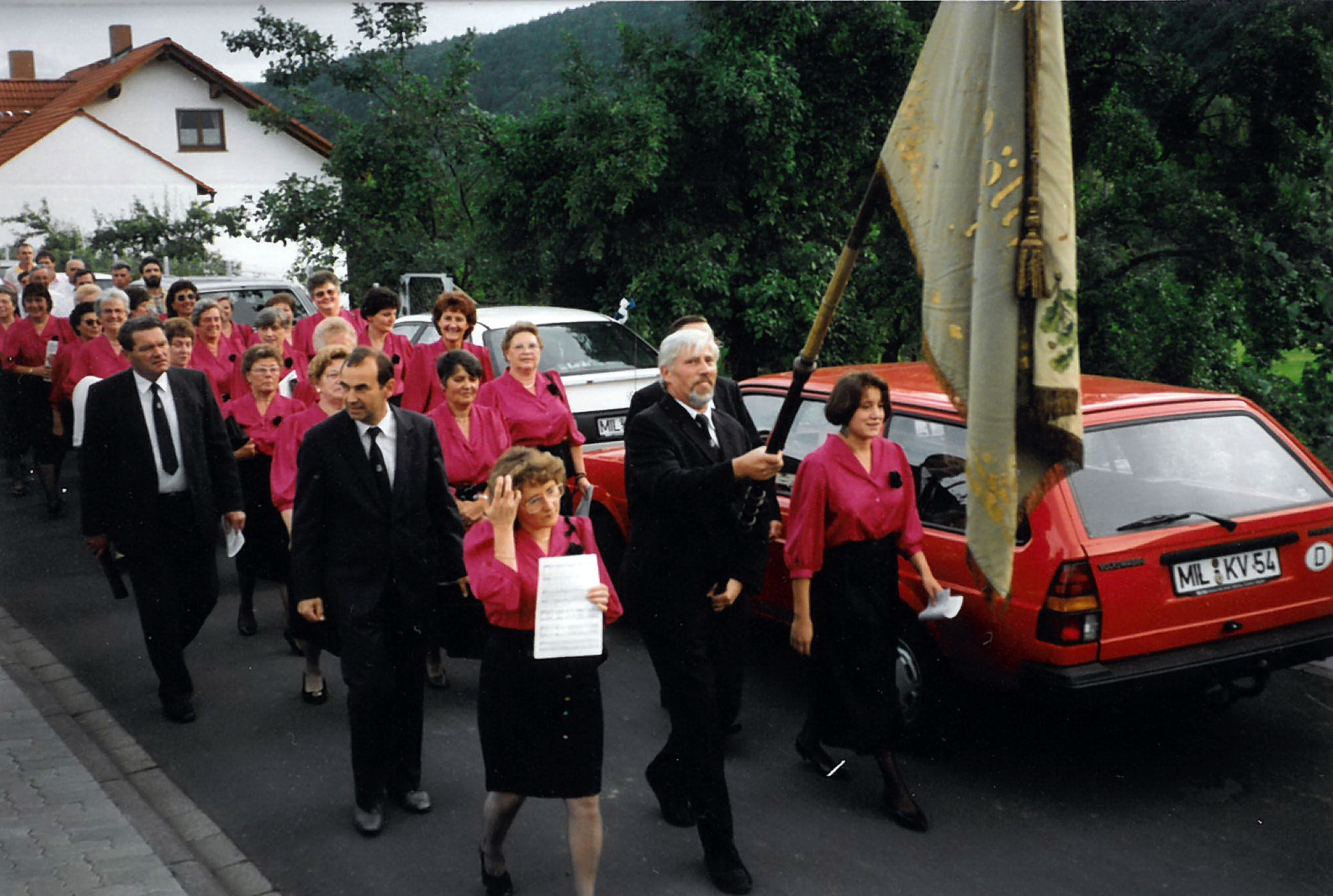 Festzug 100 Jahre Gesangverein Röllfeld