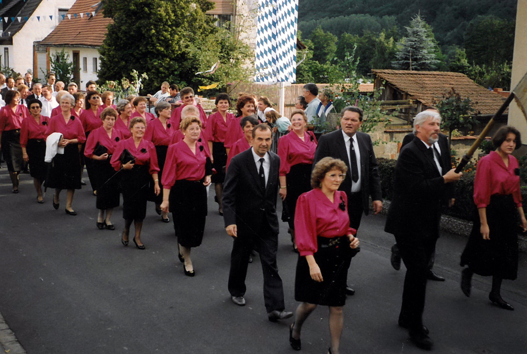 Festzug 100 Jahre Gesangverein Röllfeld