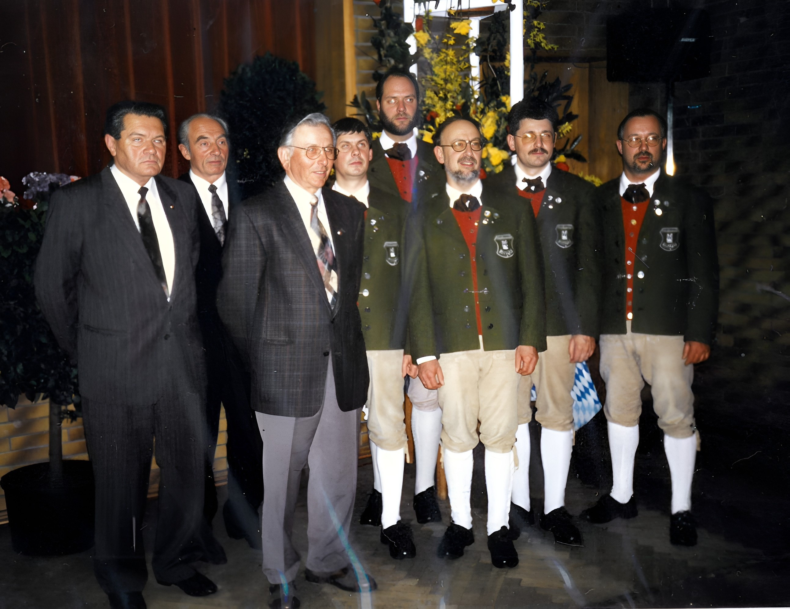 Ehrungen beim Osterkonzert 1998