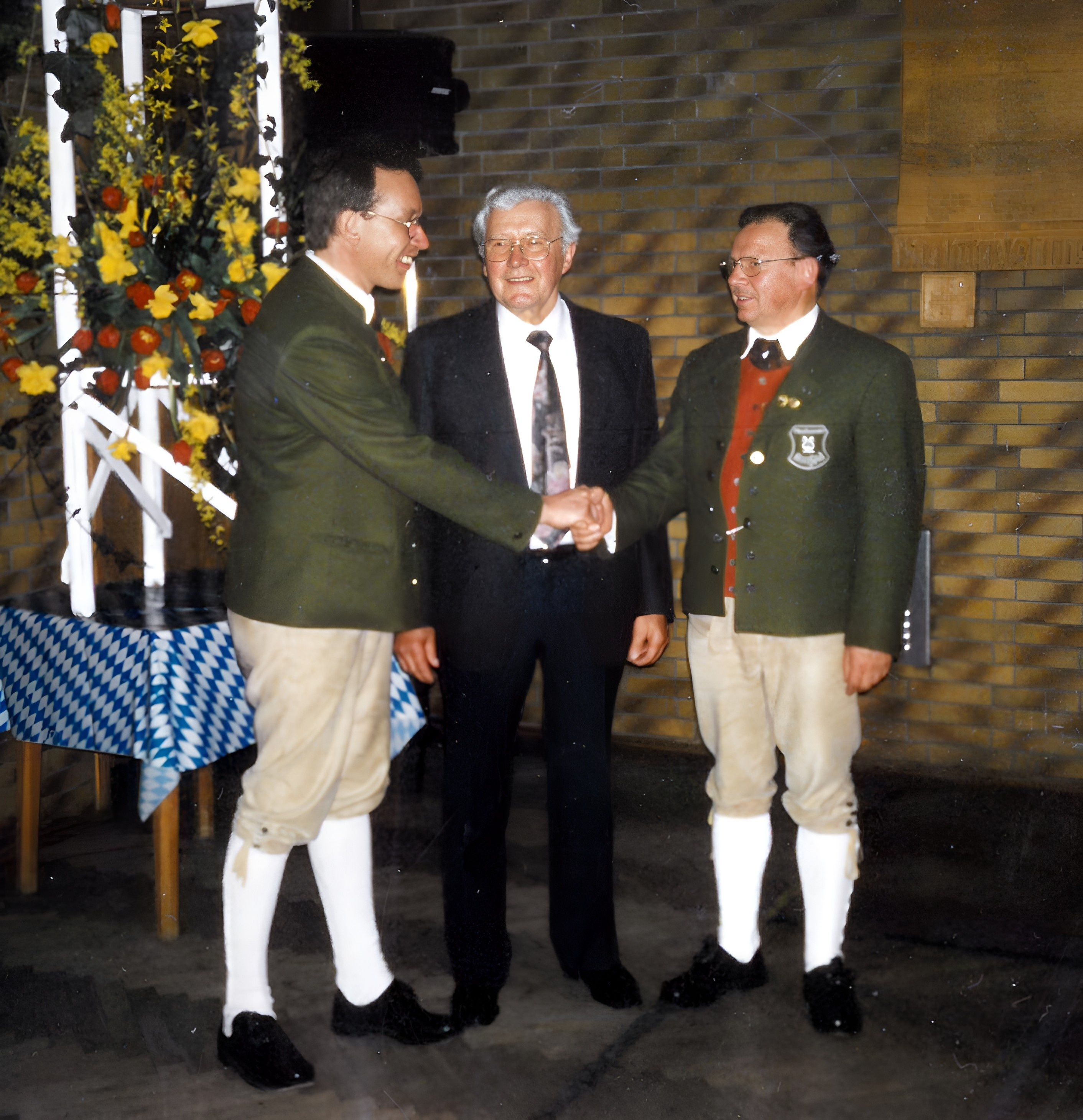 Ehrungen beim Osterkonzert 1998