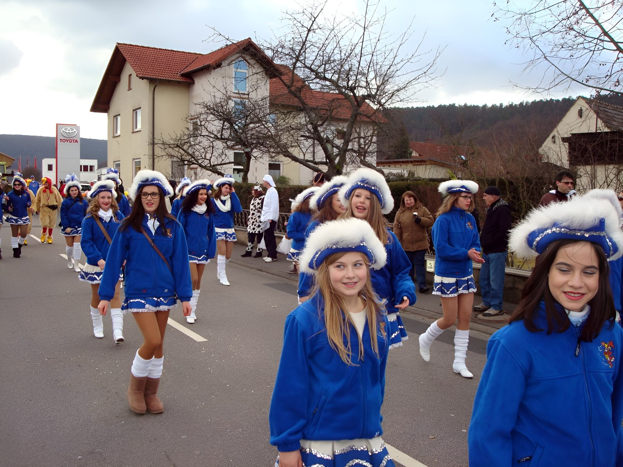 Beim Umzug 2012