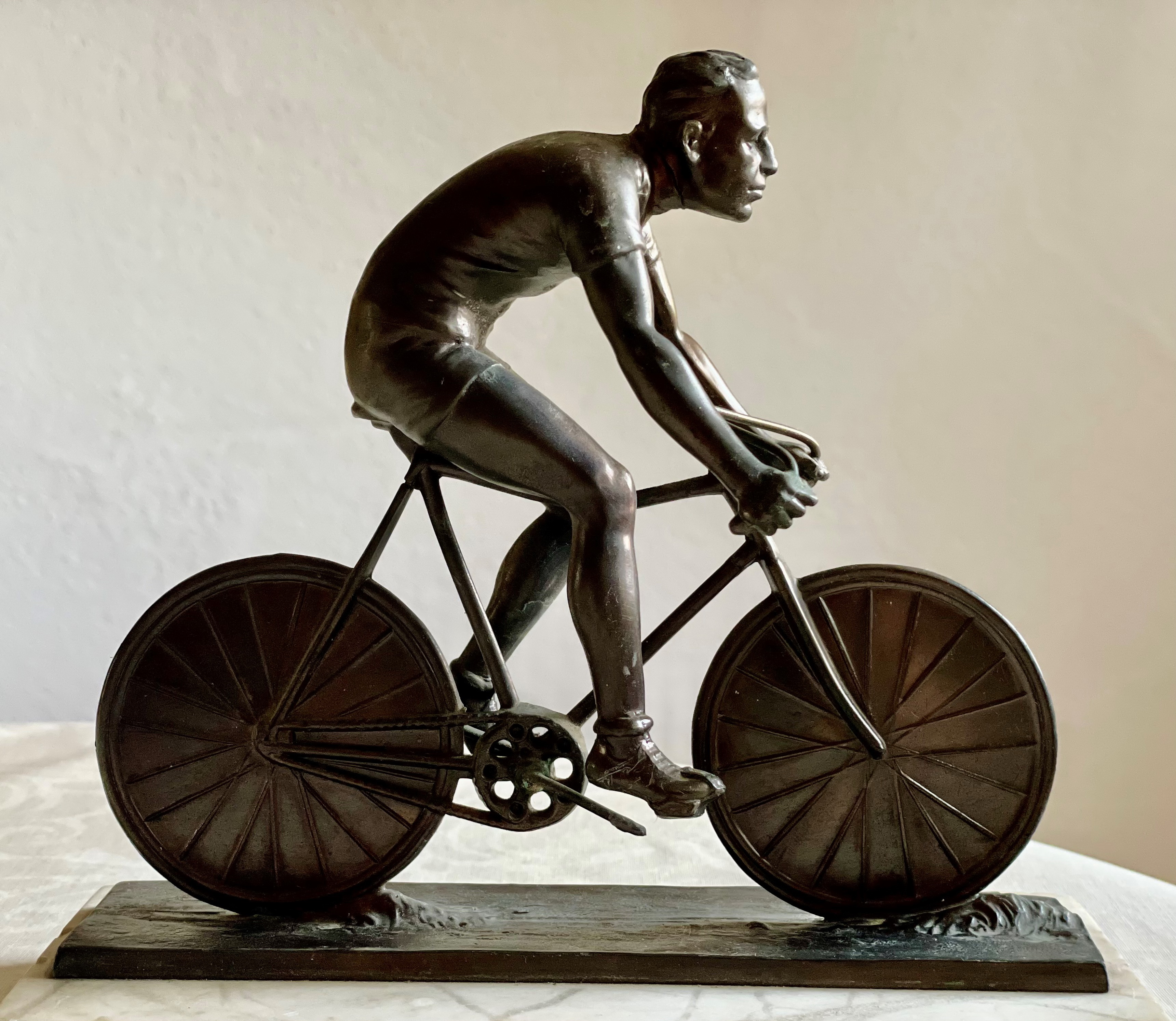 Skulptur Röllfelder Radler