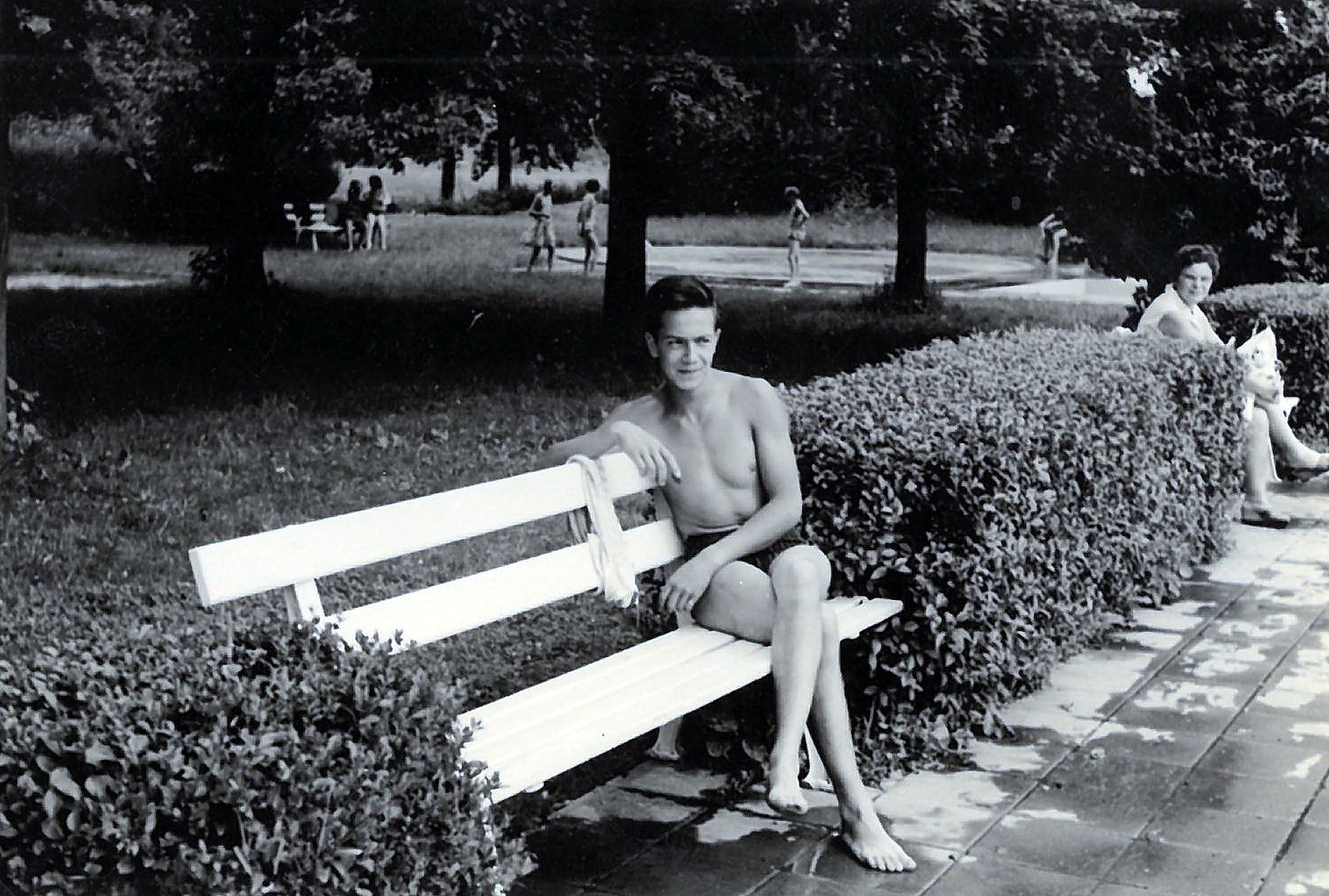 Im Freibad 1962