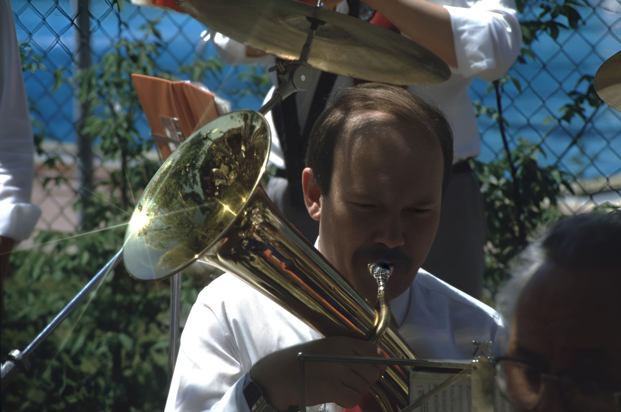 Musiker bei der Eröffnung