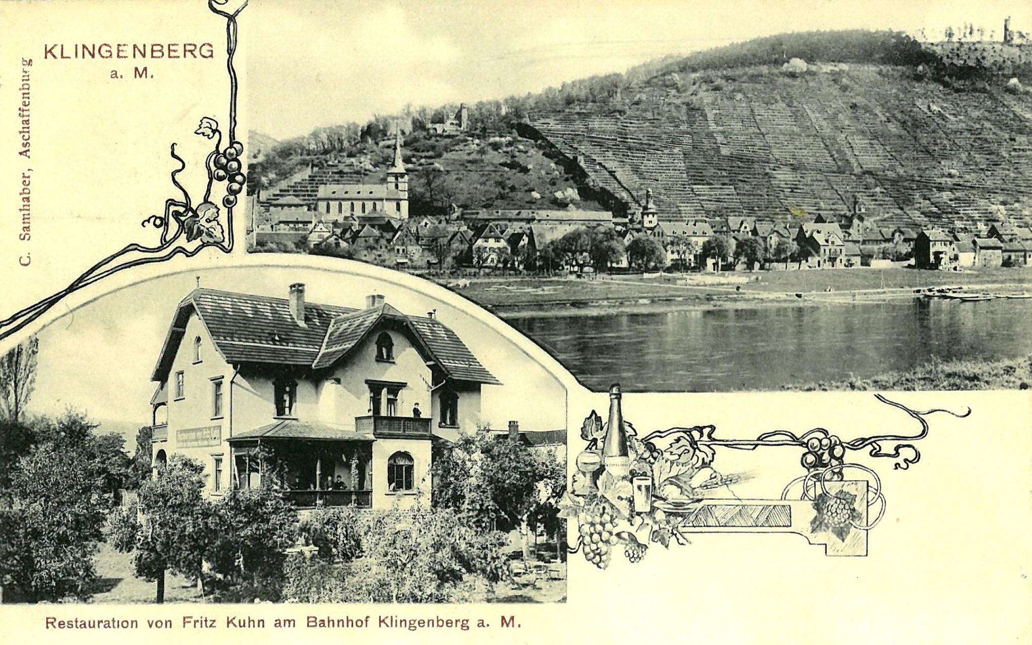 Ansichtskarte um 1900