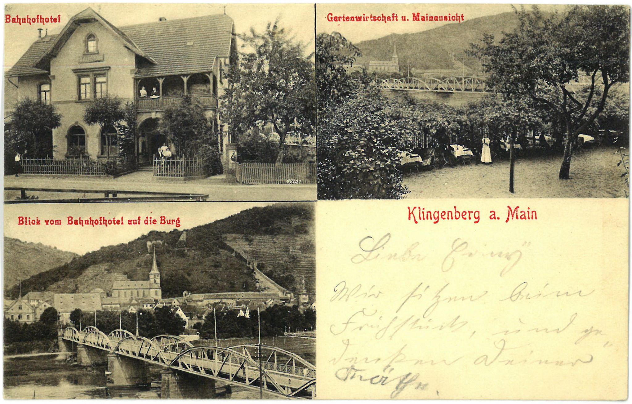 Ansichtskarte ca. 1913
