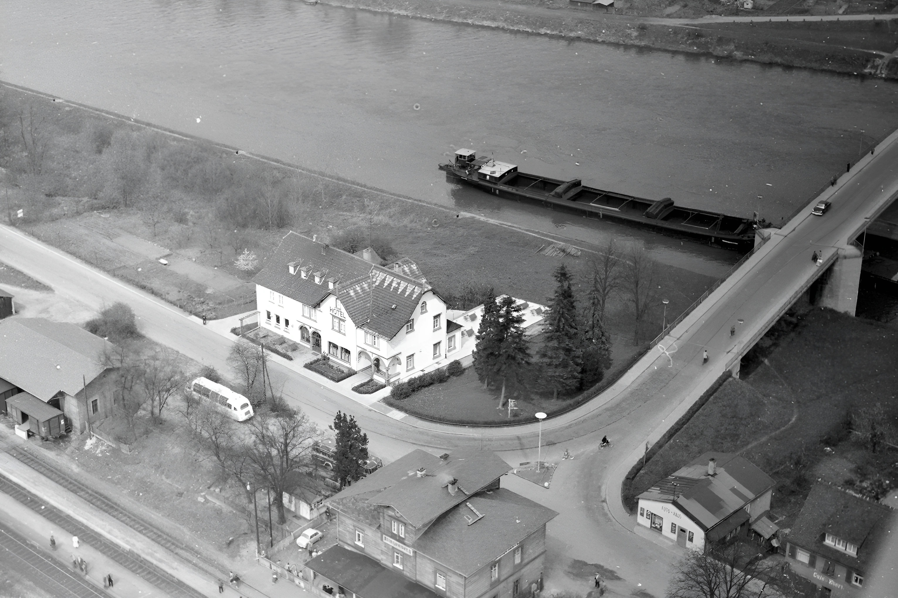 Luftaufnahme Hotel Schöne Aussicht