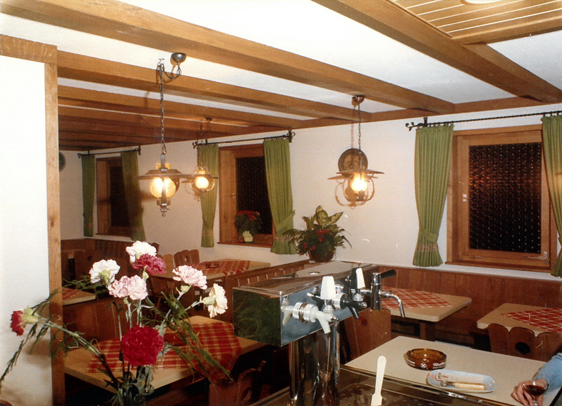 Blick in den Gastraum