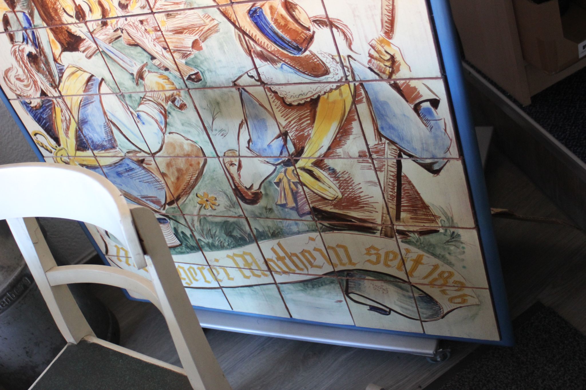 Mosaik des Künstlers Hans König