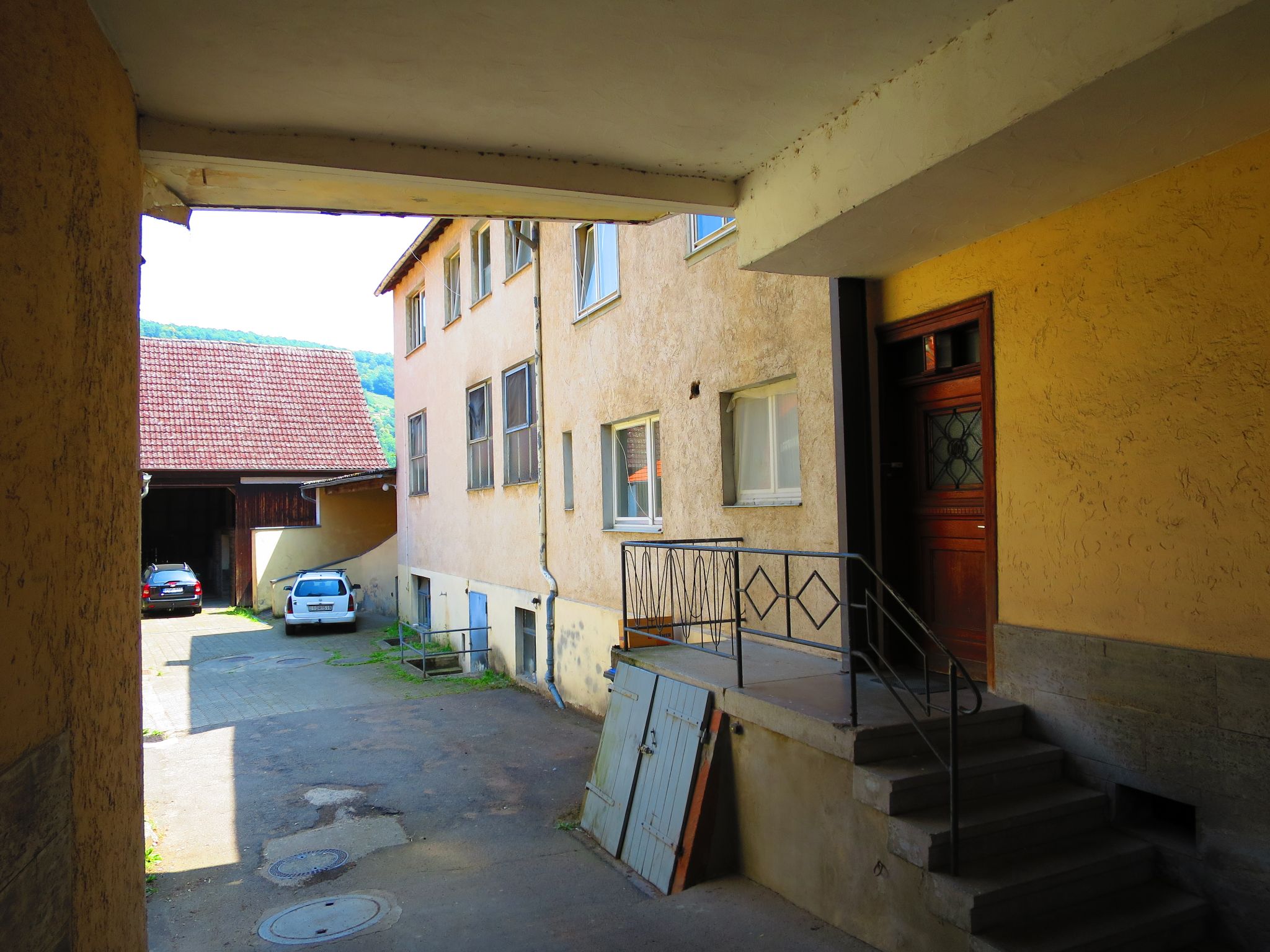 Blick in den Innenhof