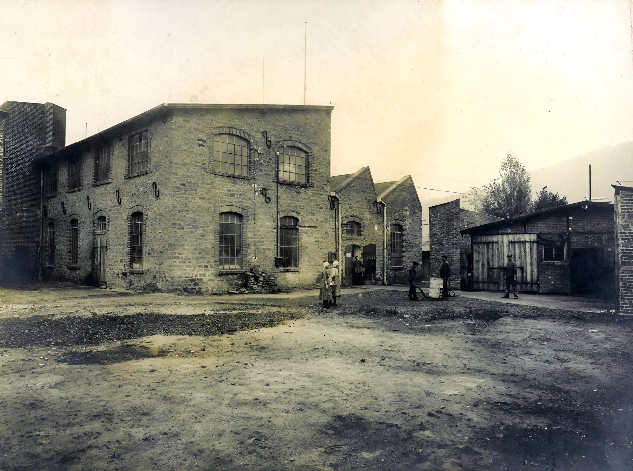 Im Innenhof der Albertwerke