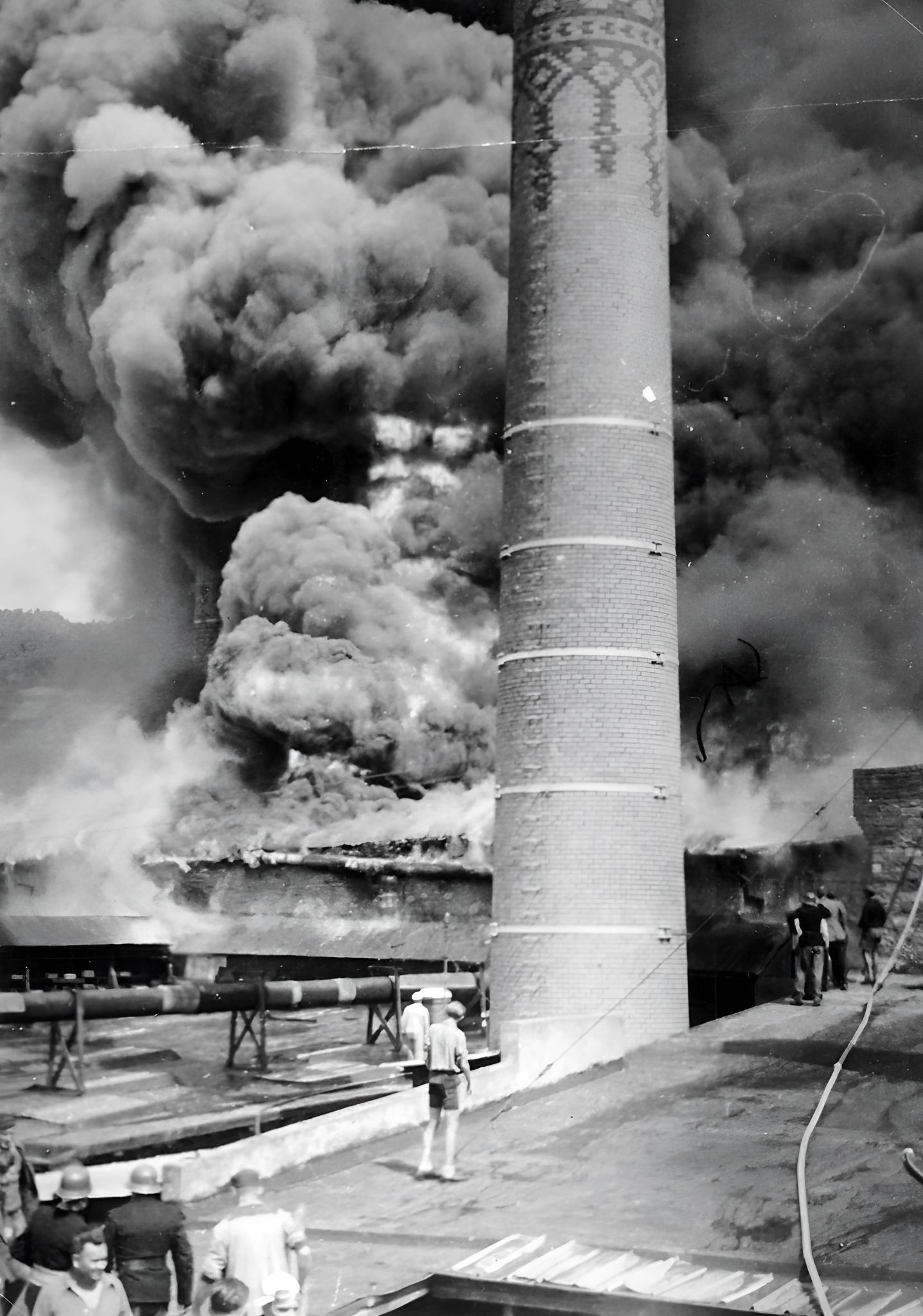 Großer Band in den Albertwerken 1952