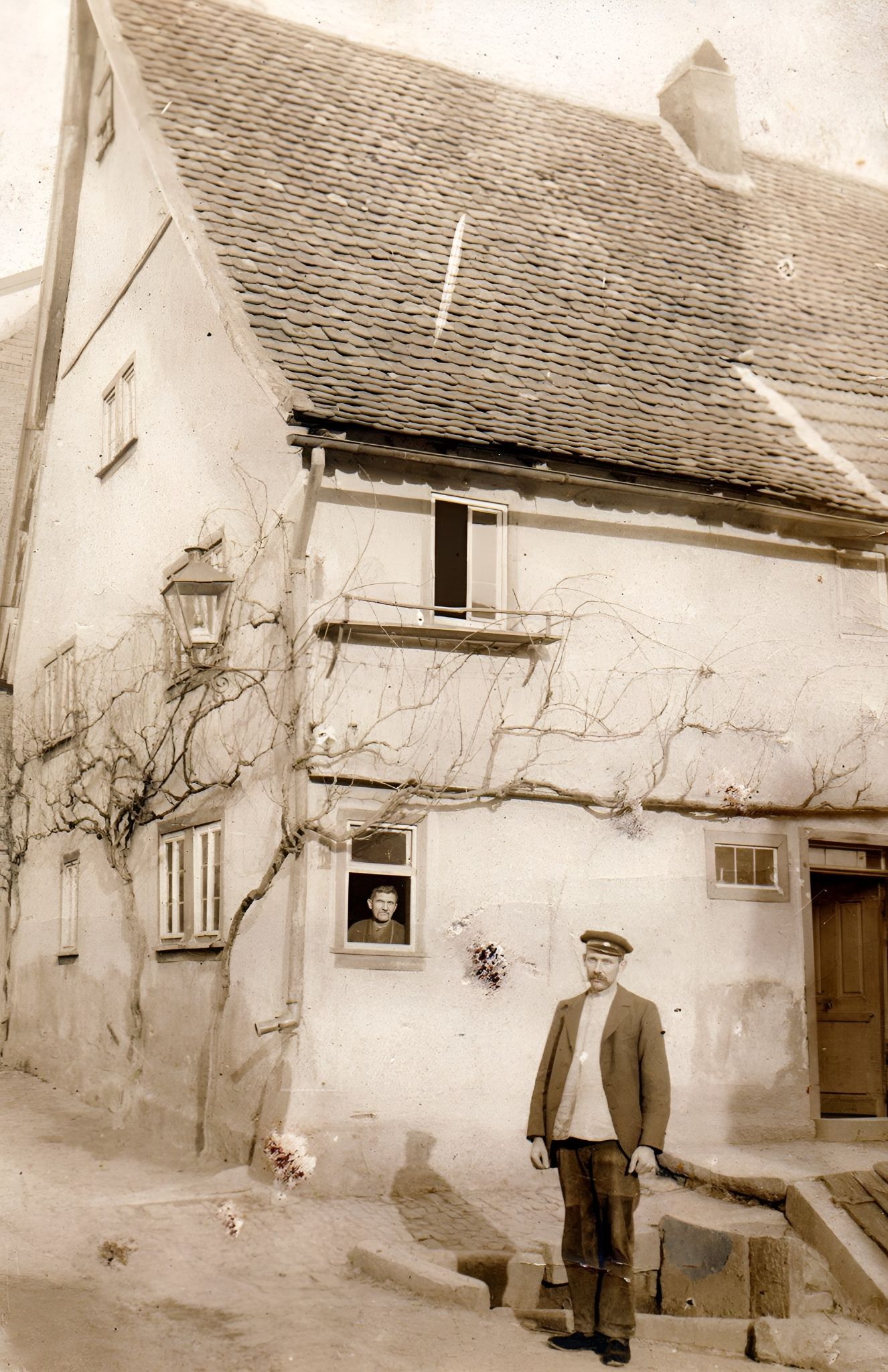 Die Ankergasse 19 im Jahr 1950